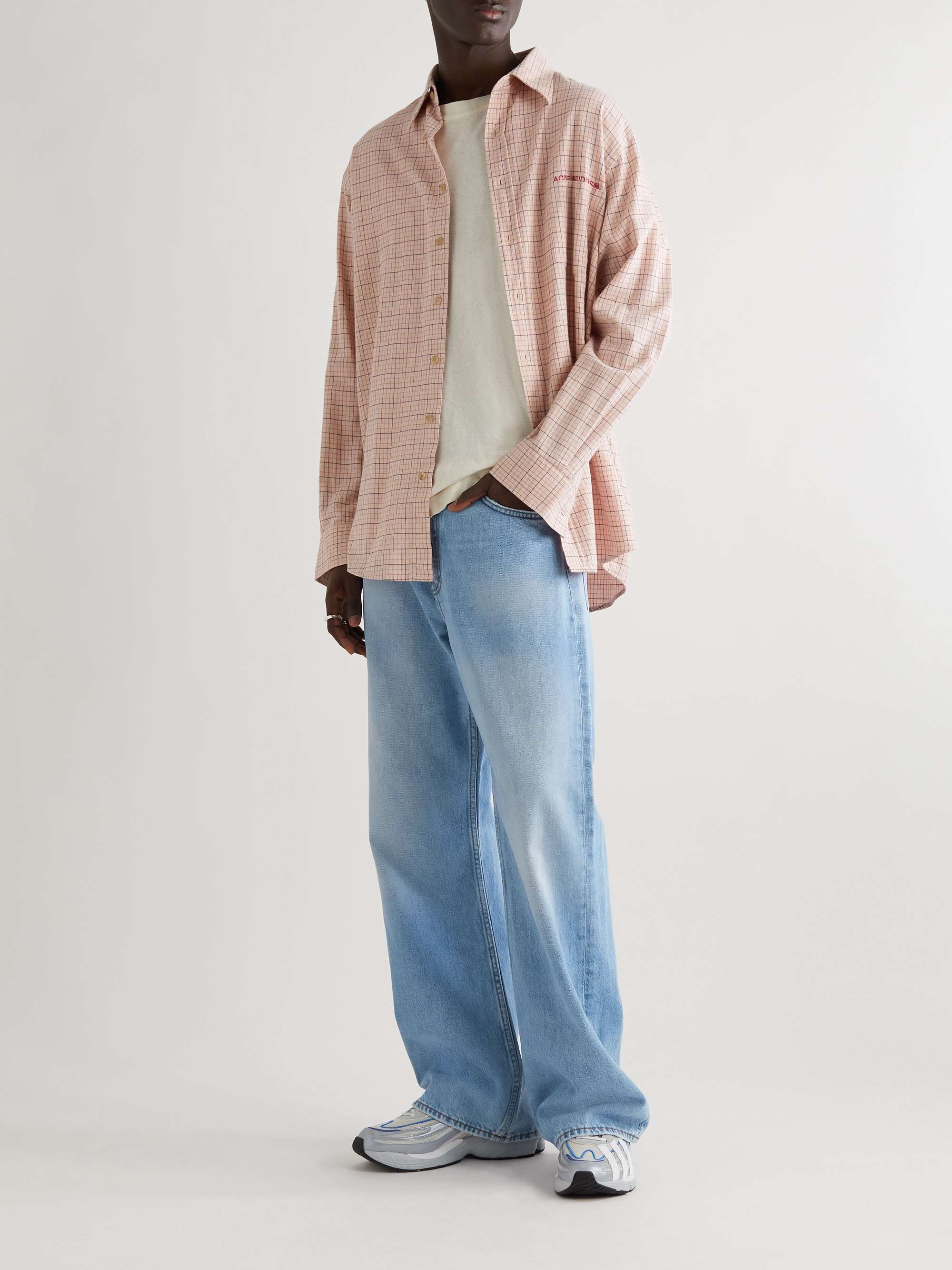 bacon menu renæssance ACNE STUDIOS 2021M Bootcut Distressed Organic Jeans for Men | MR PORTER