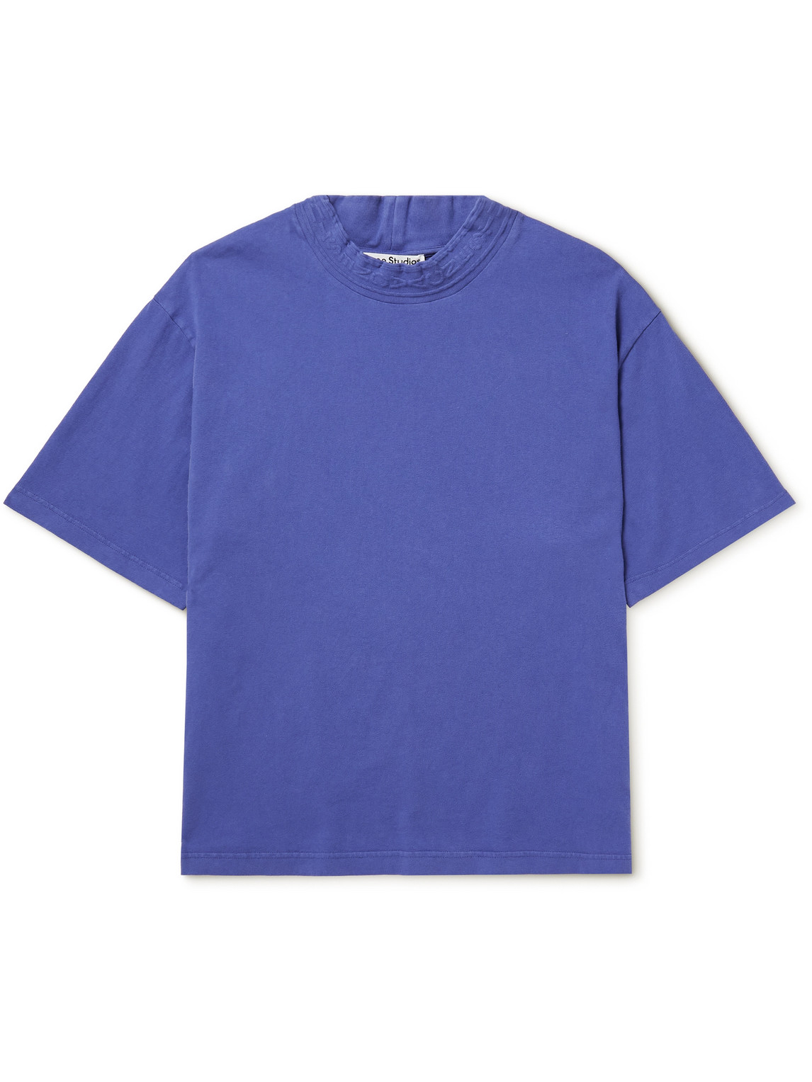 Acne Studios - Elco Chain Cotton-Jersey T-Shirt - Men - Blue - XS