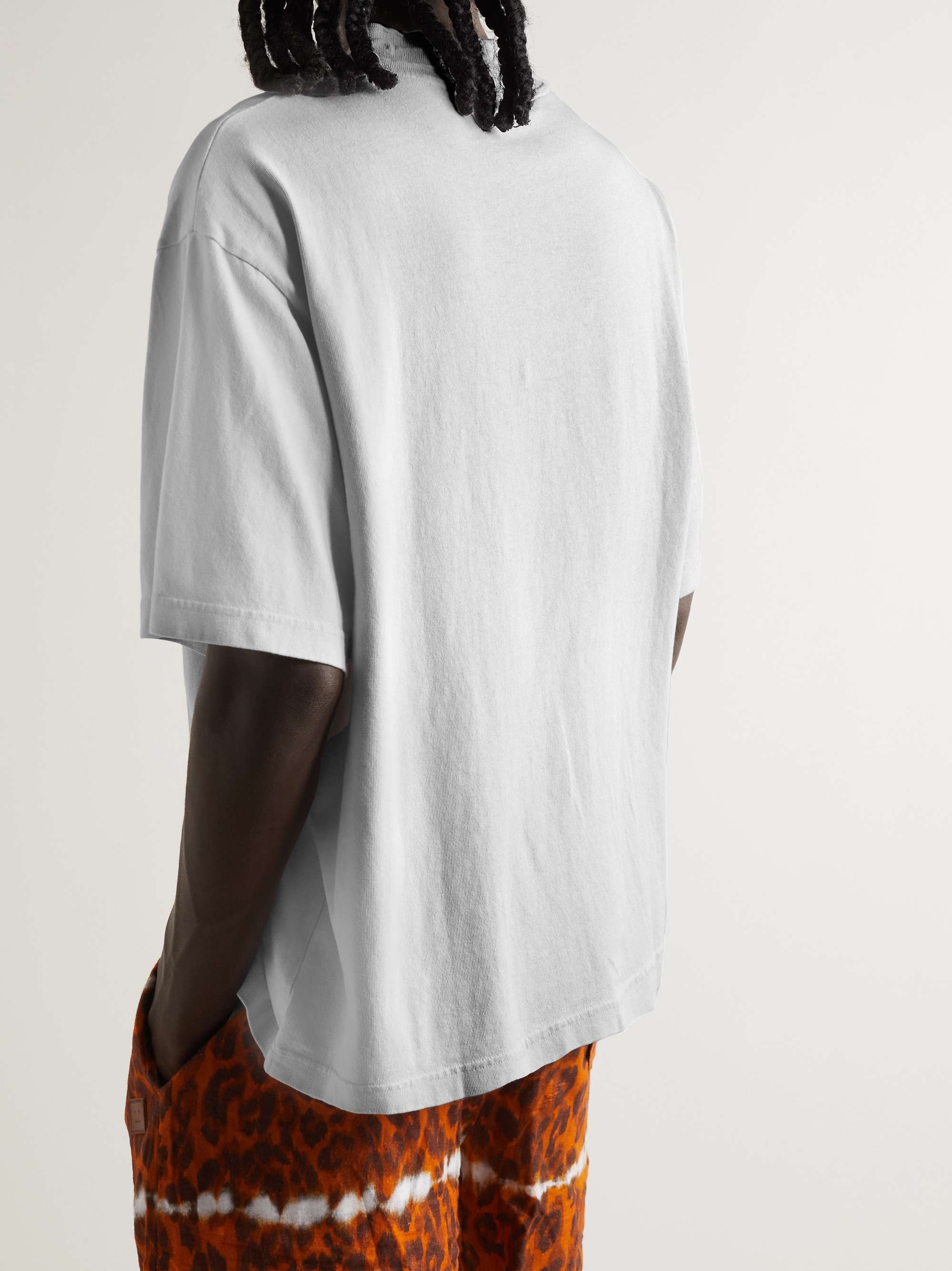 ACNE STUDIOS Elco Chain Cotton-Jersey T-Shirt