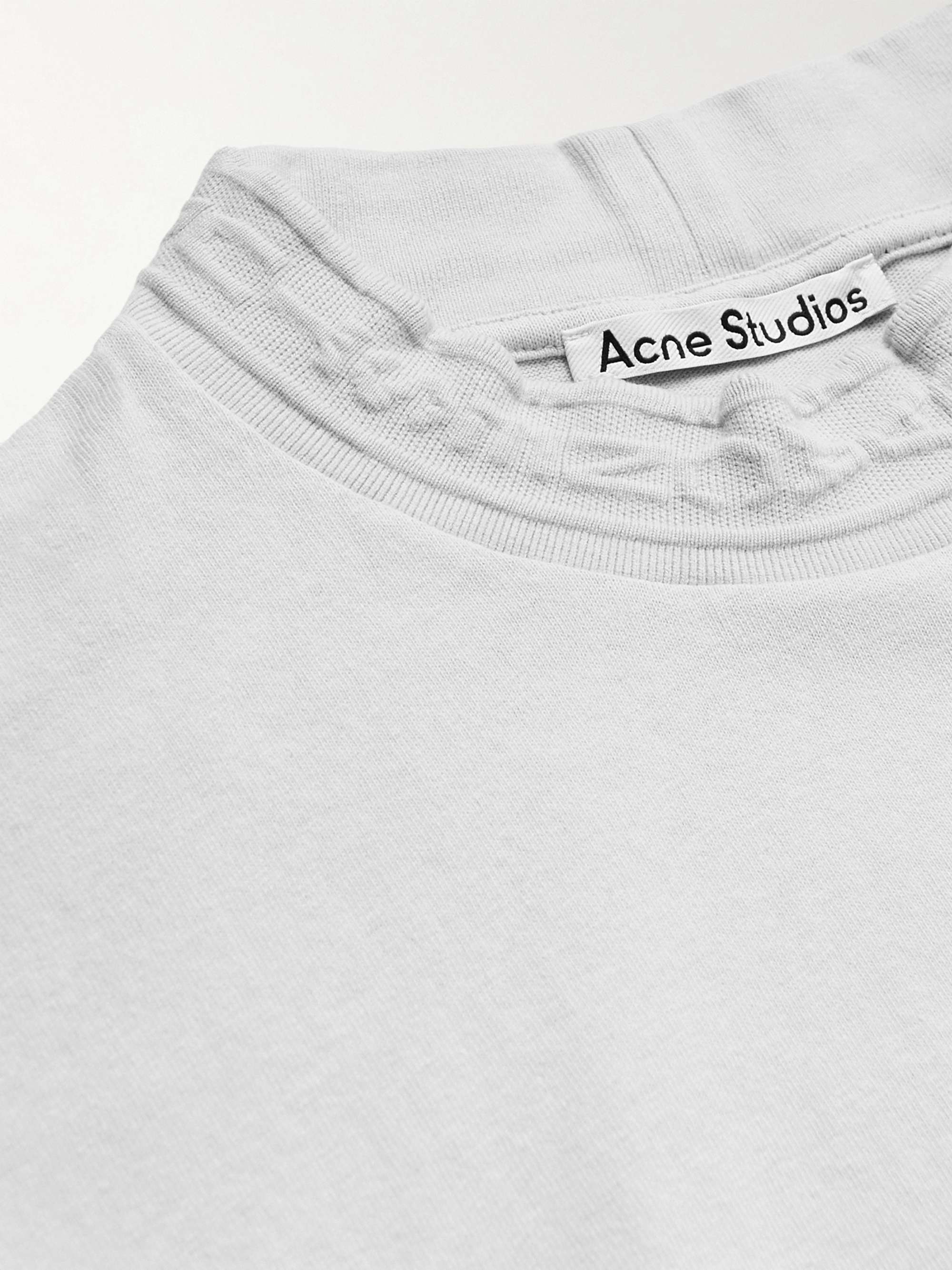 ACNE STUDIOS Elco Chain Cotton-Jersey T-Shirt