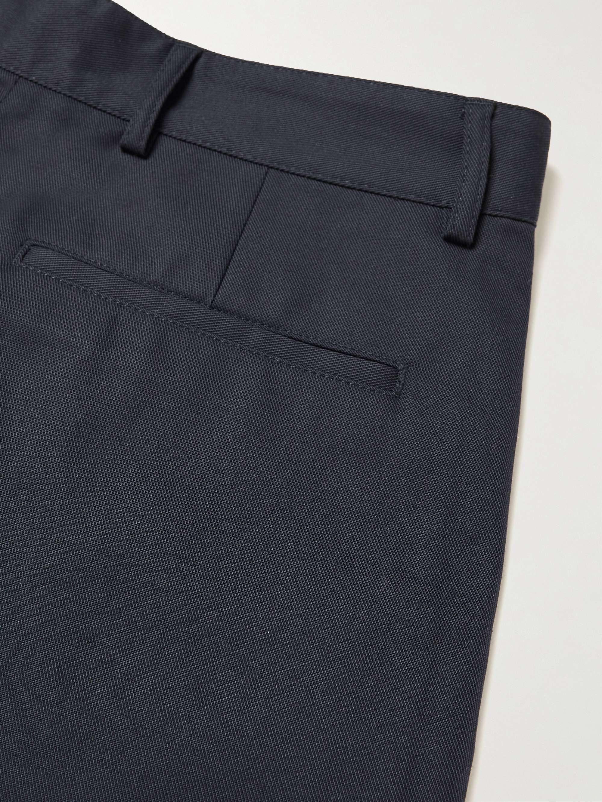ACNE STUDIOS Pilos Straight-Leg Cotton-Blend Twill Trousers
