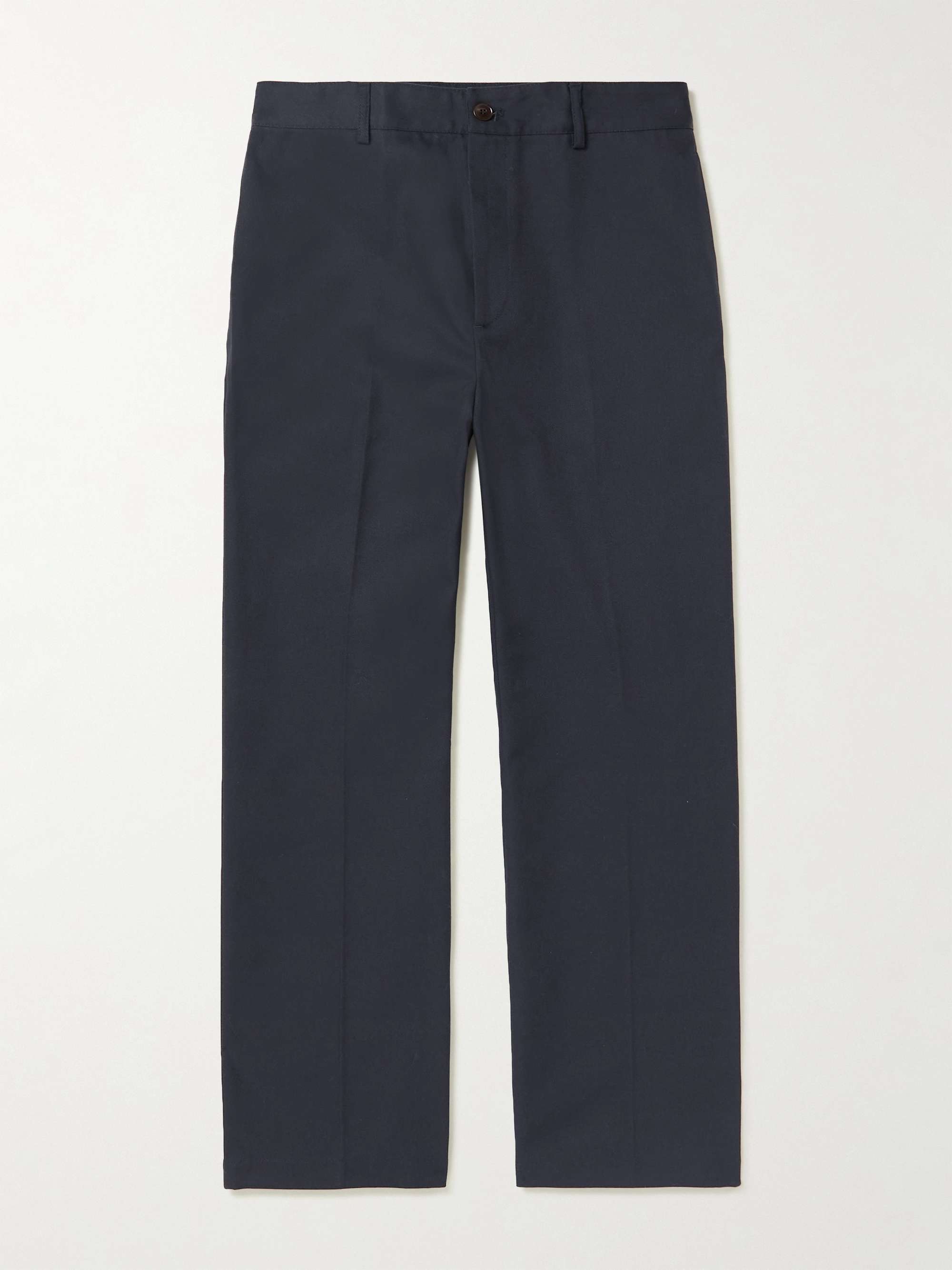 ACNE STUDIOS Pilos Straight-Leg Cotton-Blend Twill Trousers for Men ...