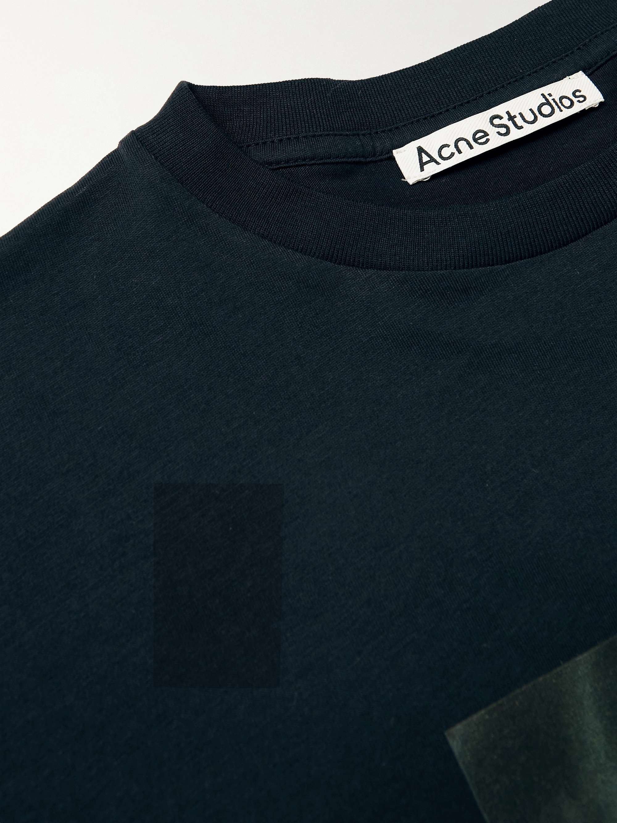 ACNE STUDIOS Edlund Logo-Print Cotton-Jersey T-Shirt