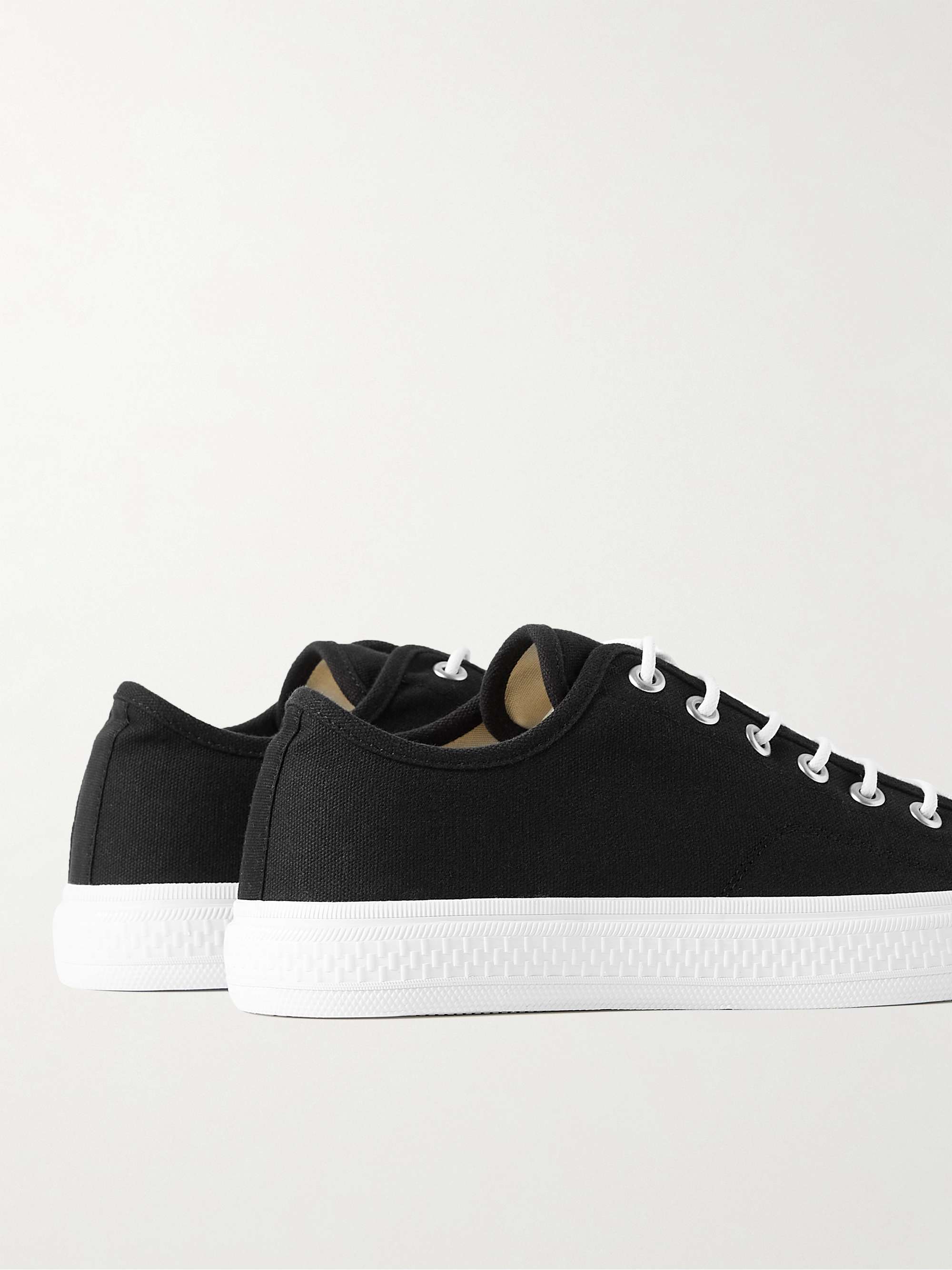 ACNE STUDIOS Rubber-Trimmed Canvas Sneakers