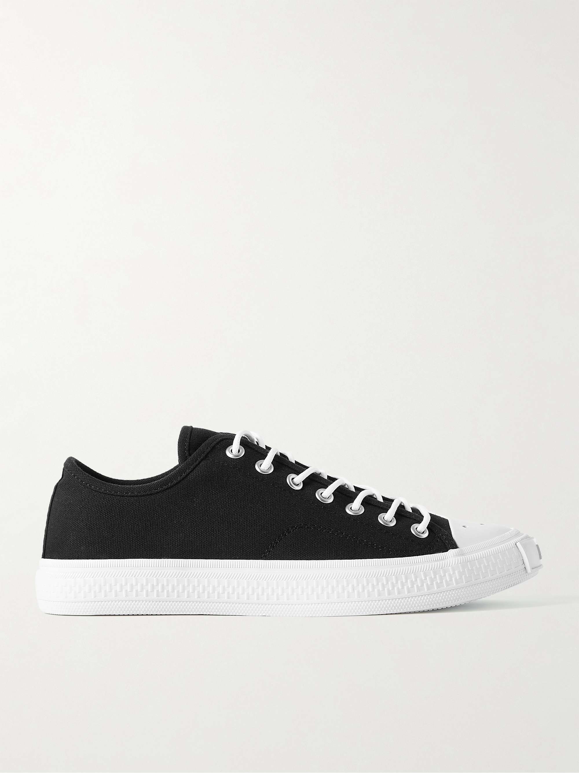 ACNE STUDIOS Rubber-Trimmed Canvas Sneakers for Men | MR PORTER