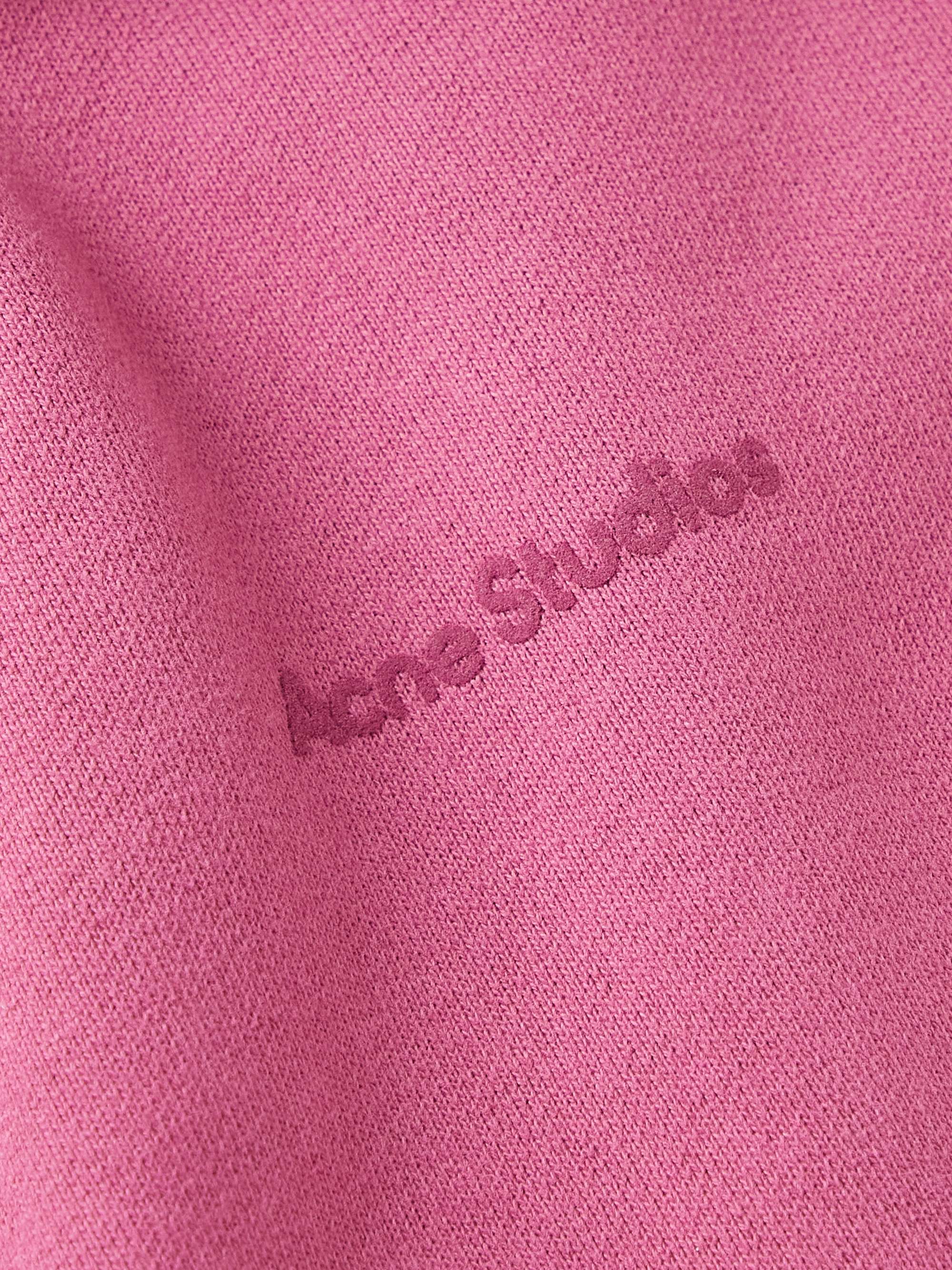ACNE STUDIOS Logo-Print Fleece-Back Cotton-Jersey Hoodie