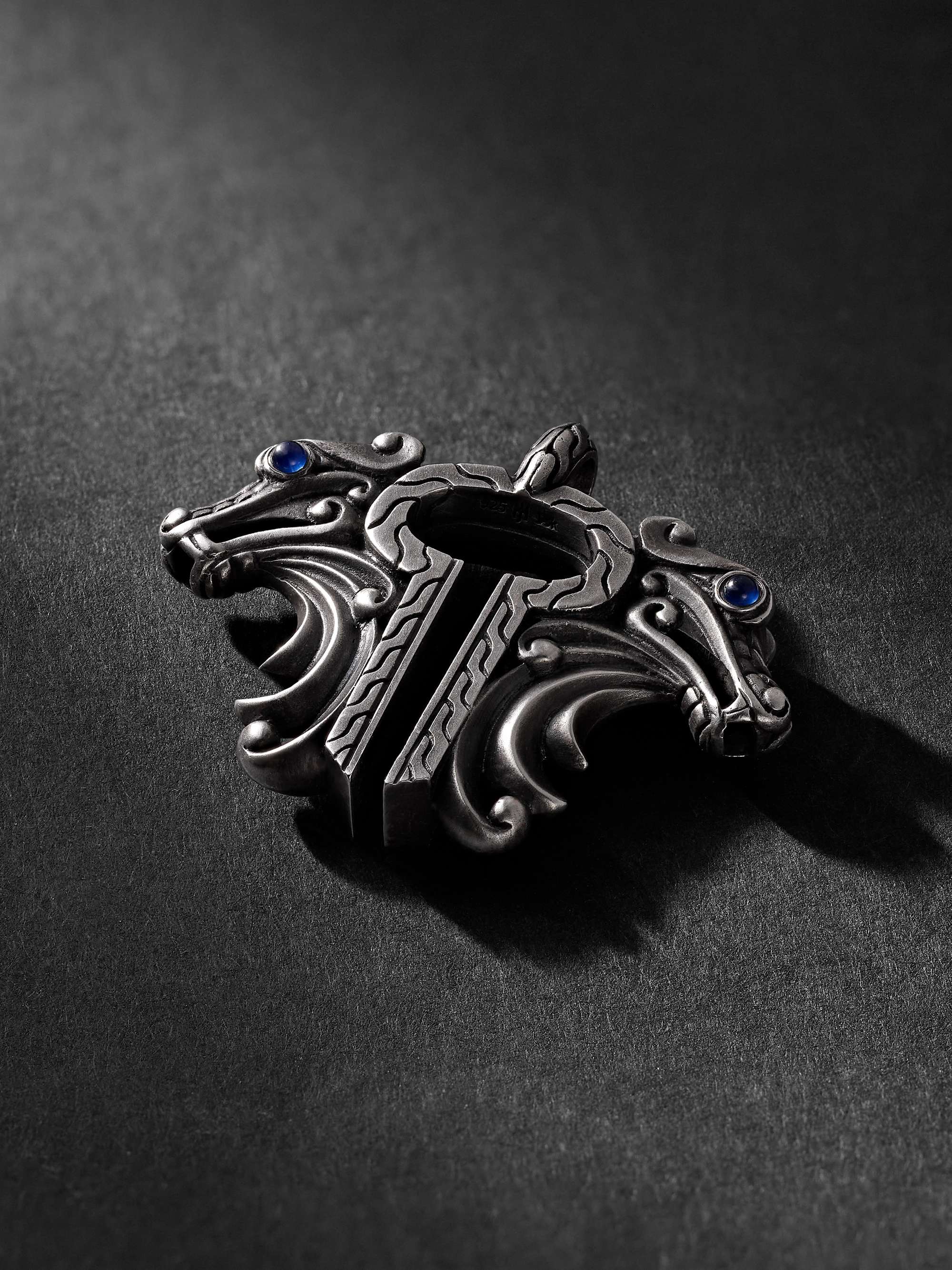 JOHN HARDY Legends Naga Gold, Silver and Sapphire Pendant