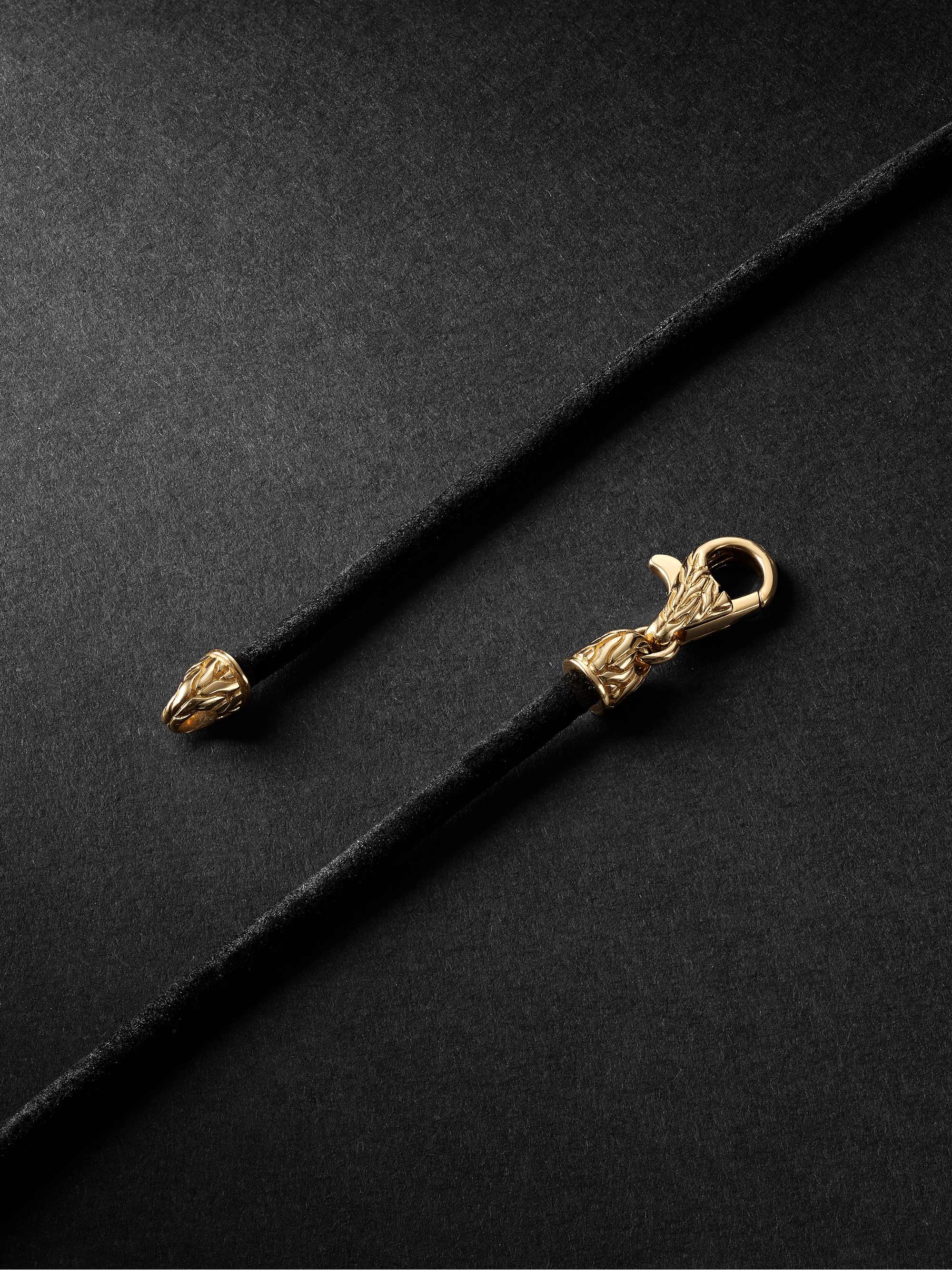 JOHN HARDY Gold and Cord Pendant Necklace