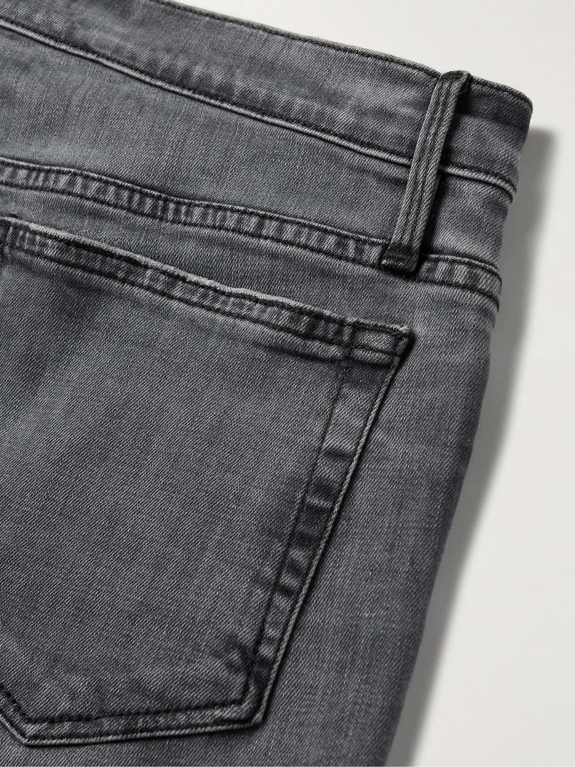 FRAME L'Homme Skinny-Fit Organic Stretch-Denim Jeans for Men | MR PORTER