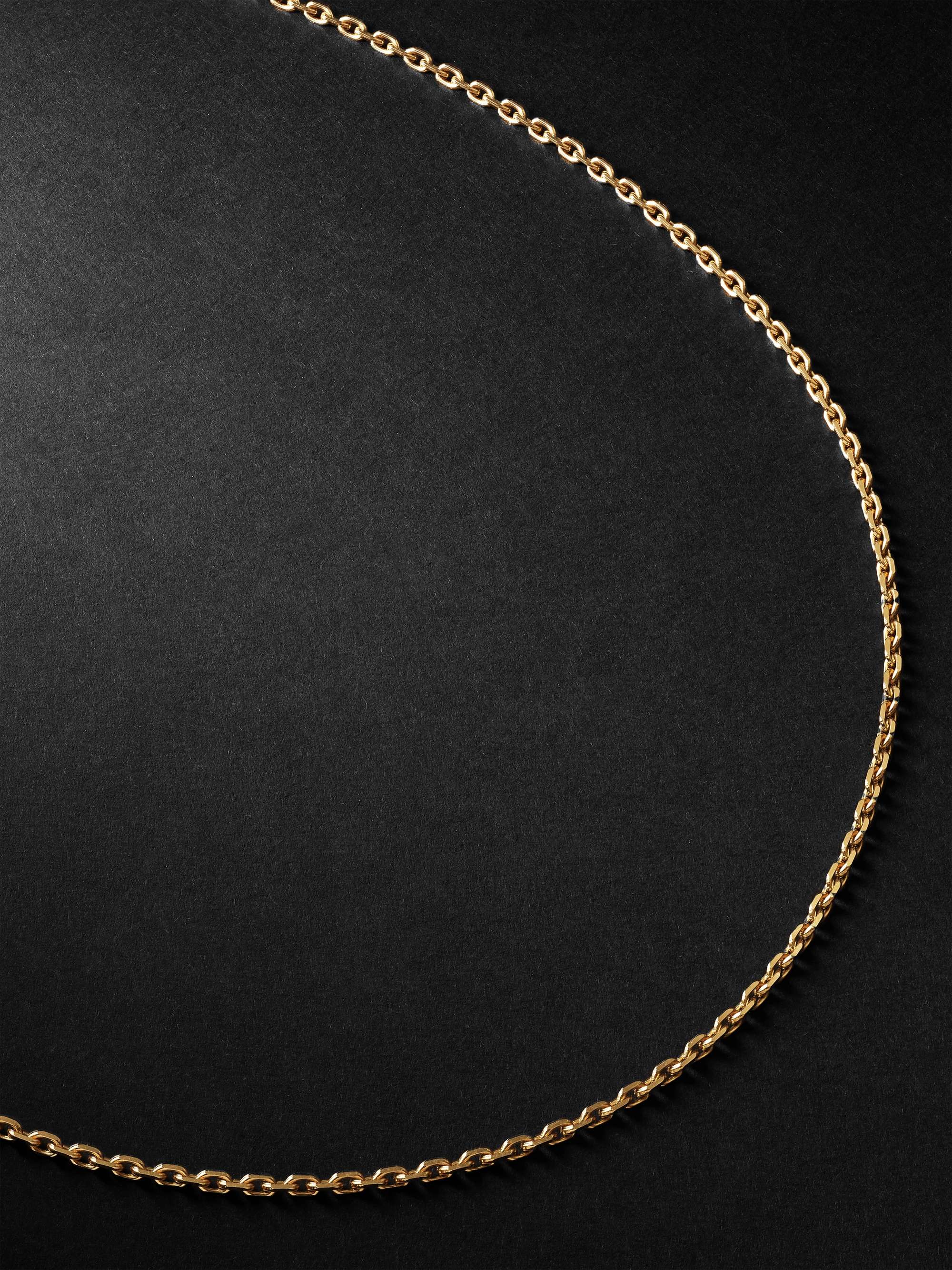 VILTIER Magnetic 55-60cm 18-Karat Gold Chain Necklace