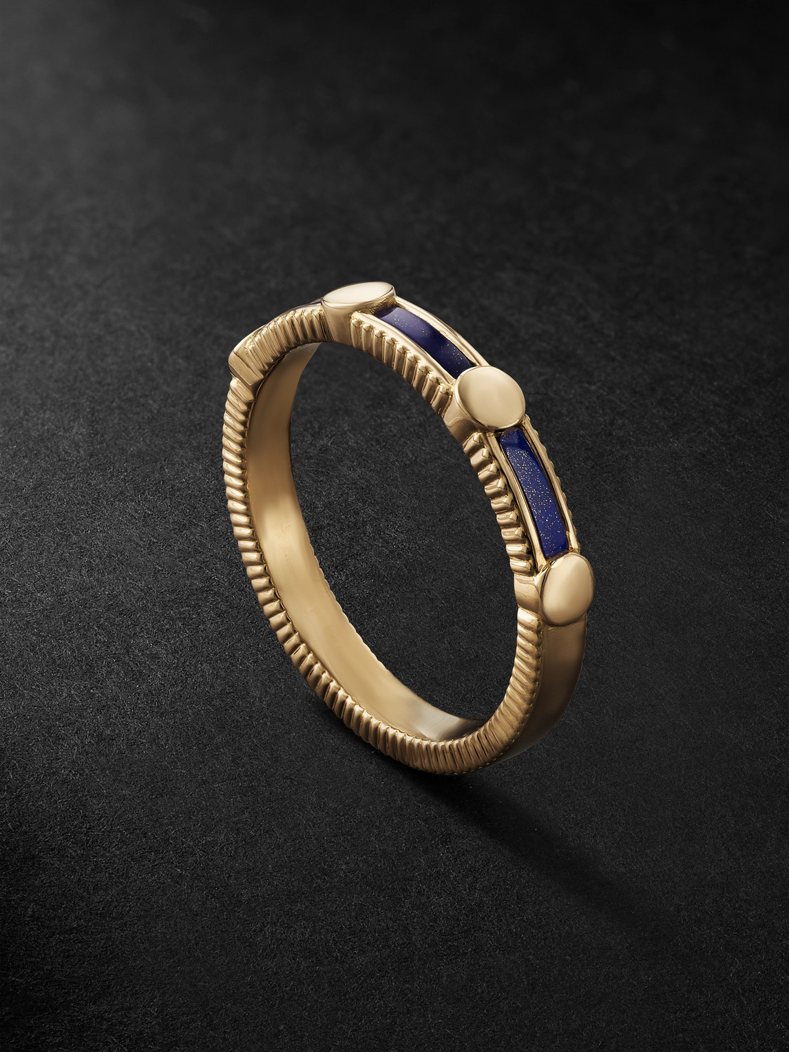 Alliance Rayon Gold Lapis Lazuli Ring