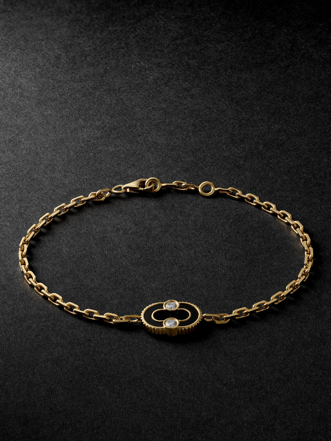 Magnetic Gold Multi-Stone Bracelet
