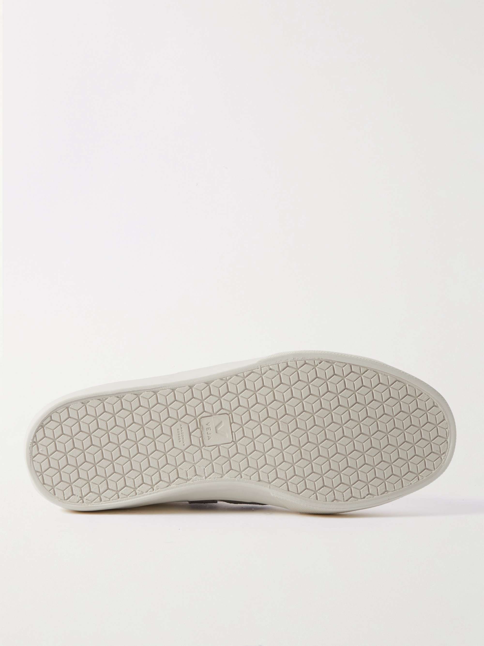 VEJA Campo Suede-Trimmed Leather Sneakers