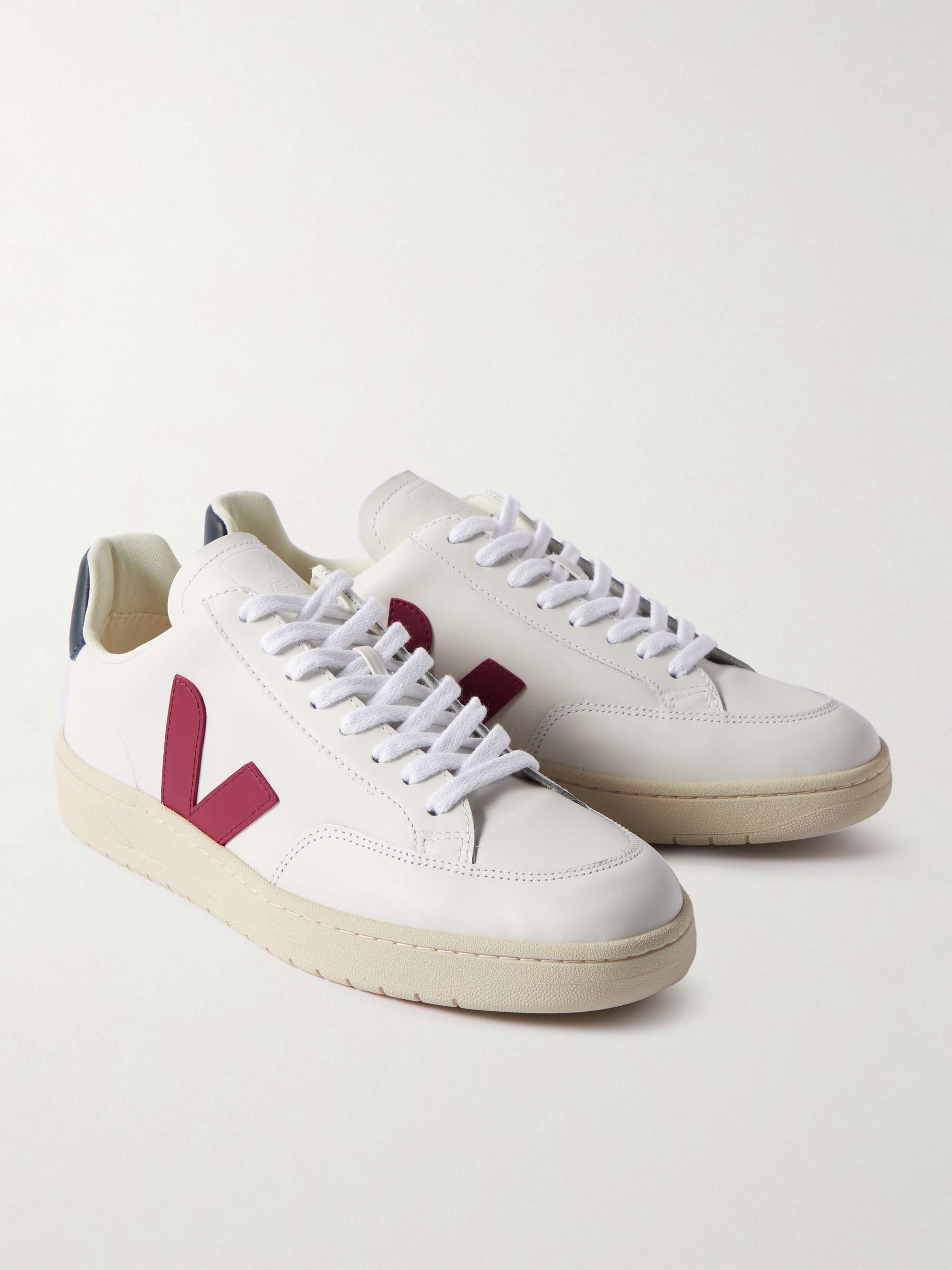 VEJA V-12 Leather Sneakers
