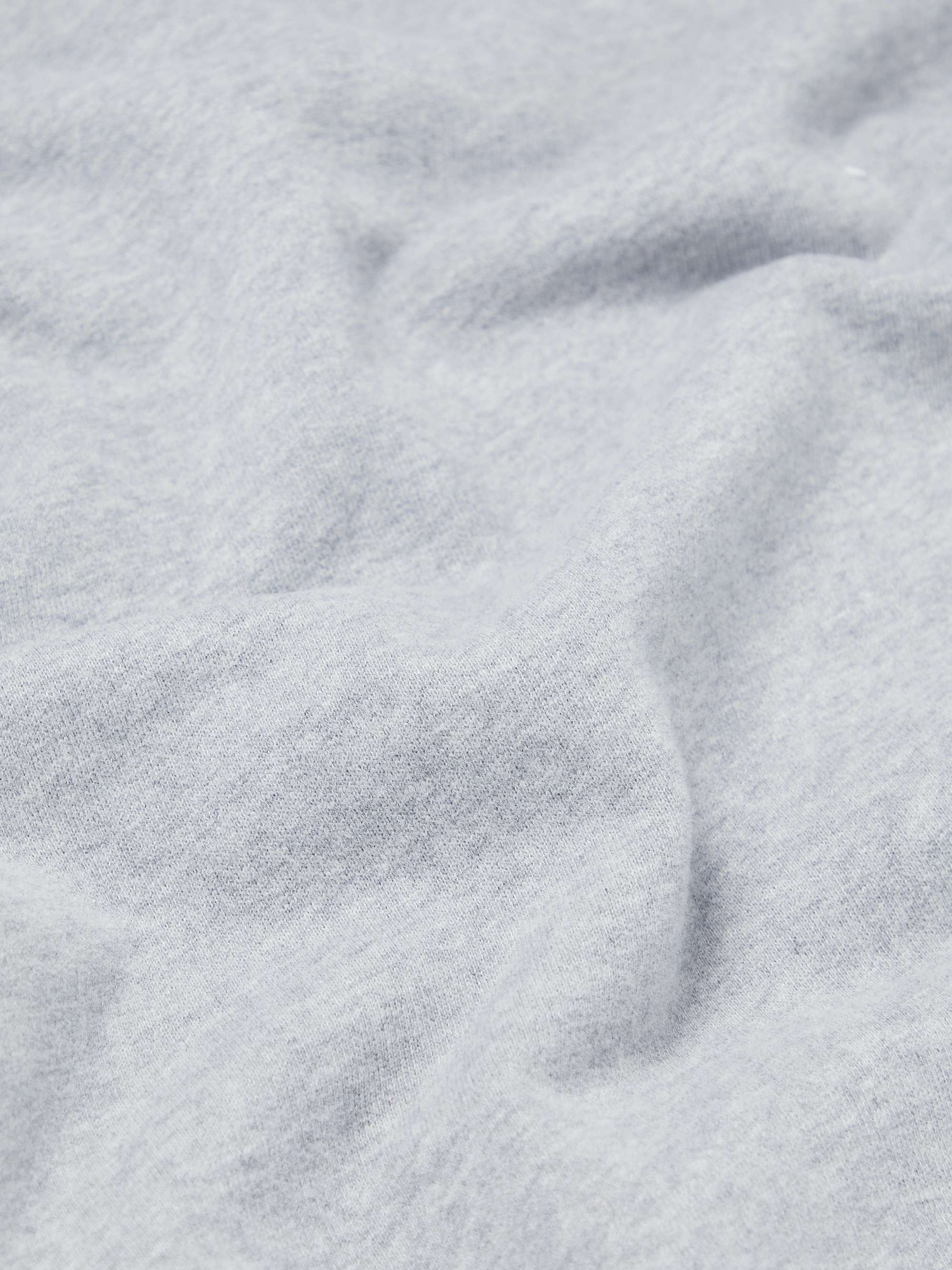 SUNSPEL Felpa in jersey di cotone con mezza zip