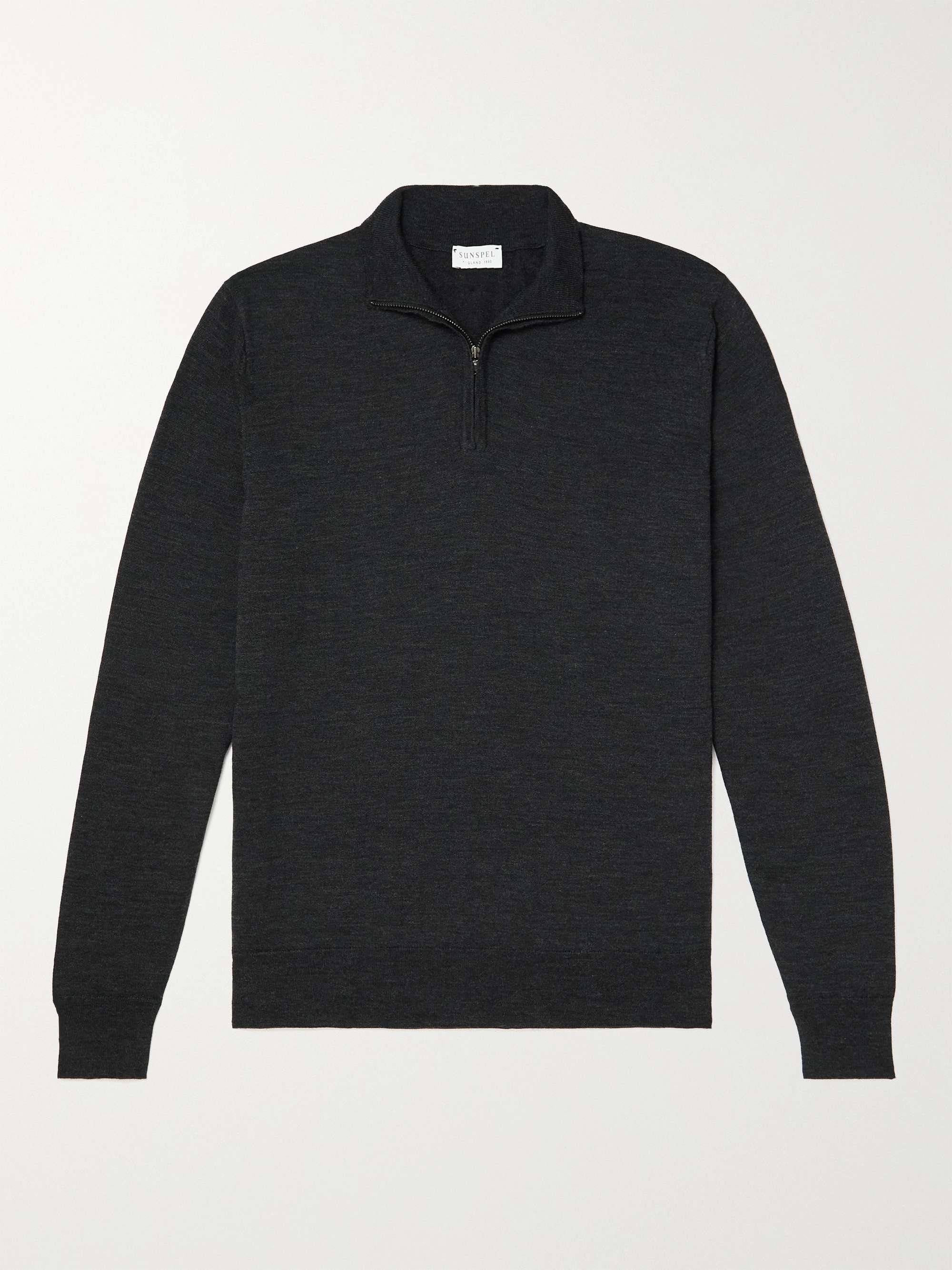 SUNSPEL Cotton-Jersey Half-Zip Sweatshirt for Men | MR PORTER