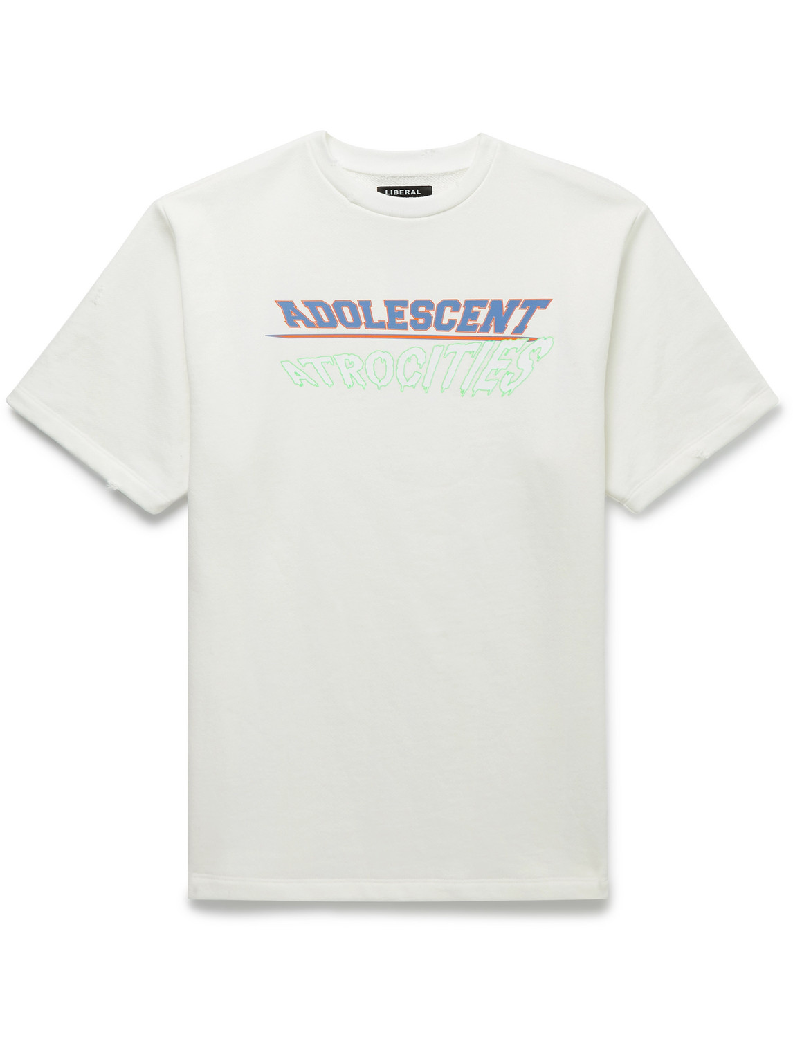 Printed Cotton-Jersey T-Shirt