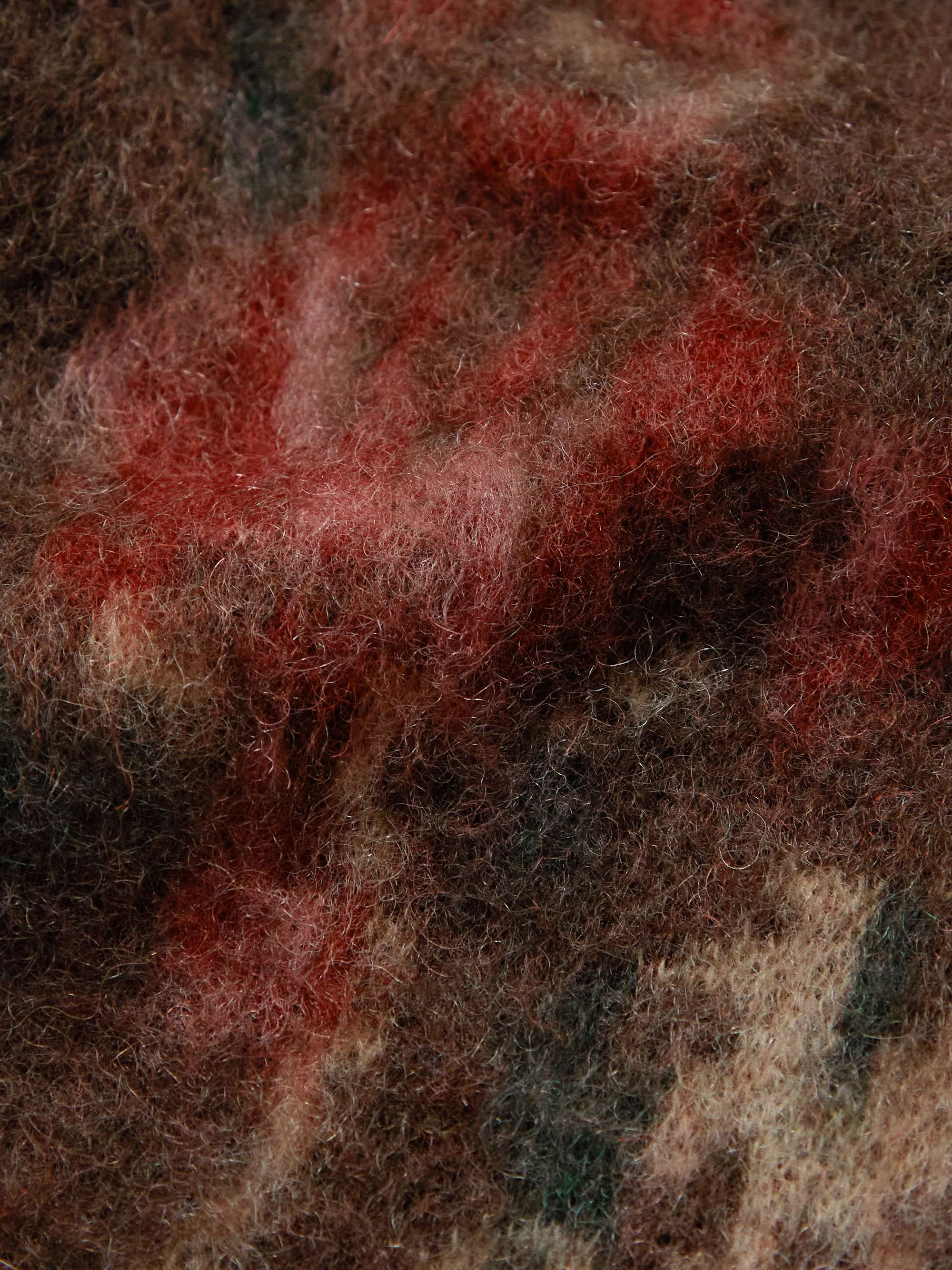 NEEDLES Mohair-Blend Jacquard Cardigan