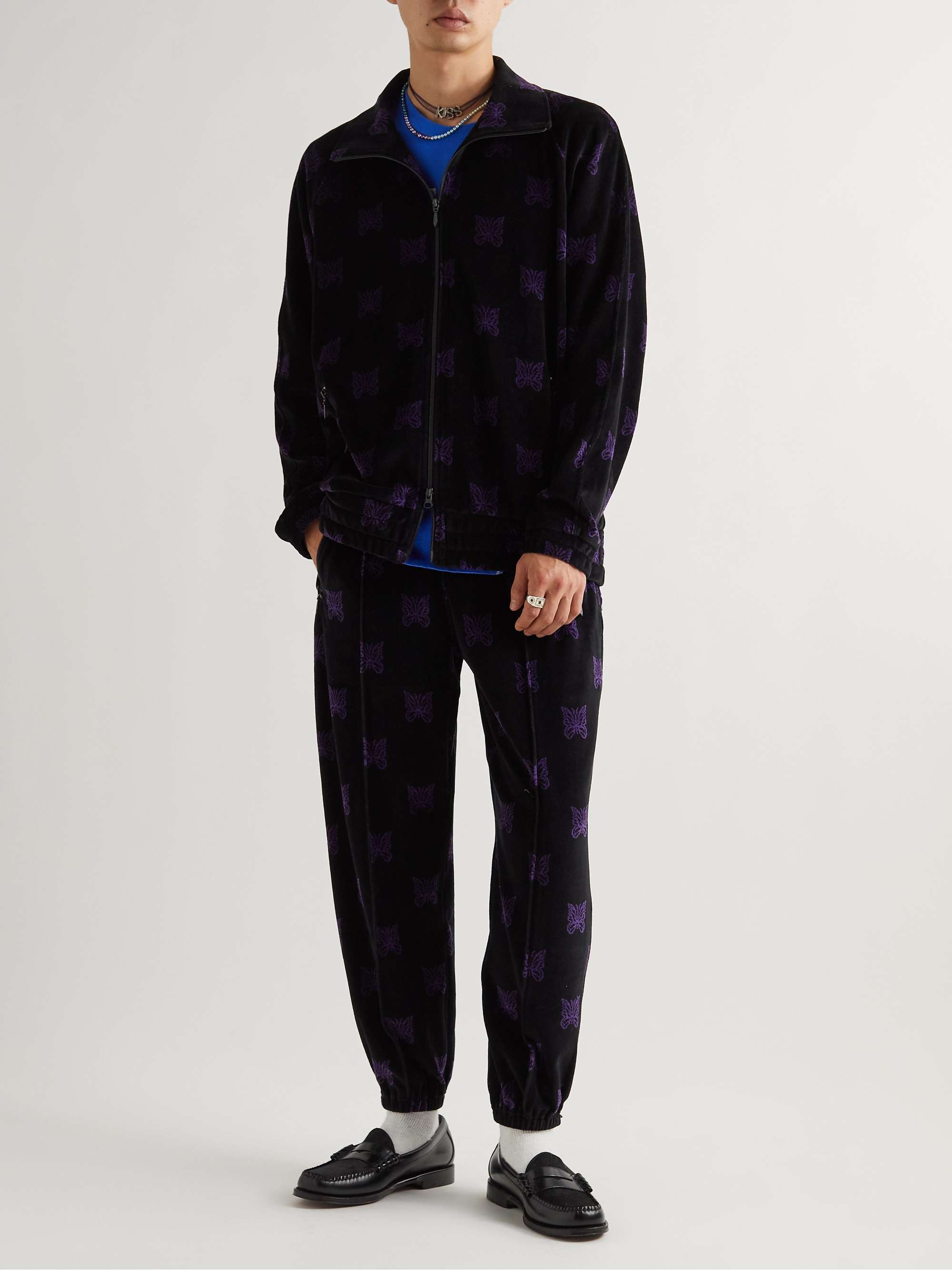 Monogram Velour Track Pant