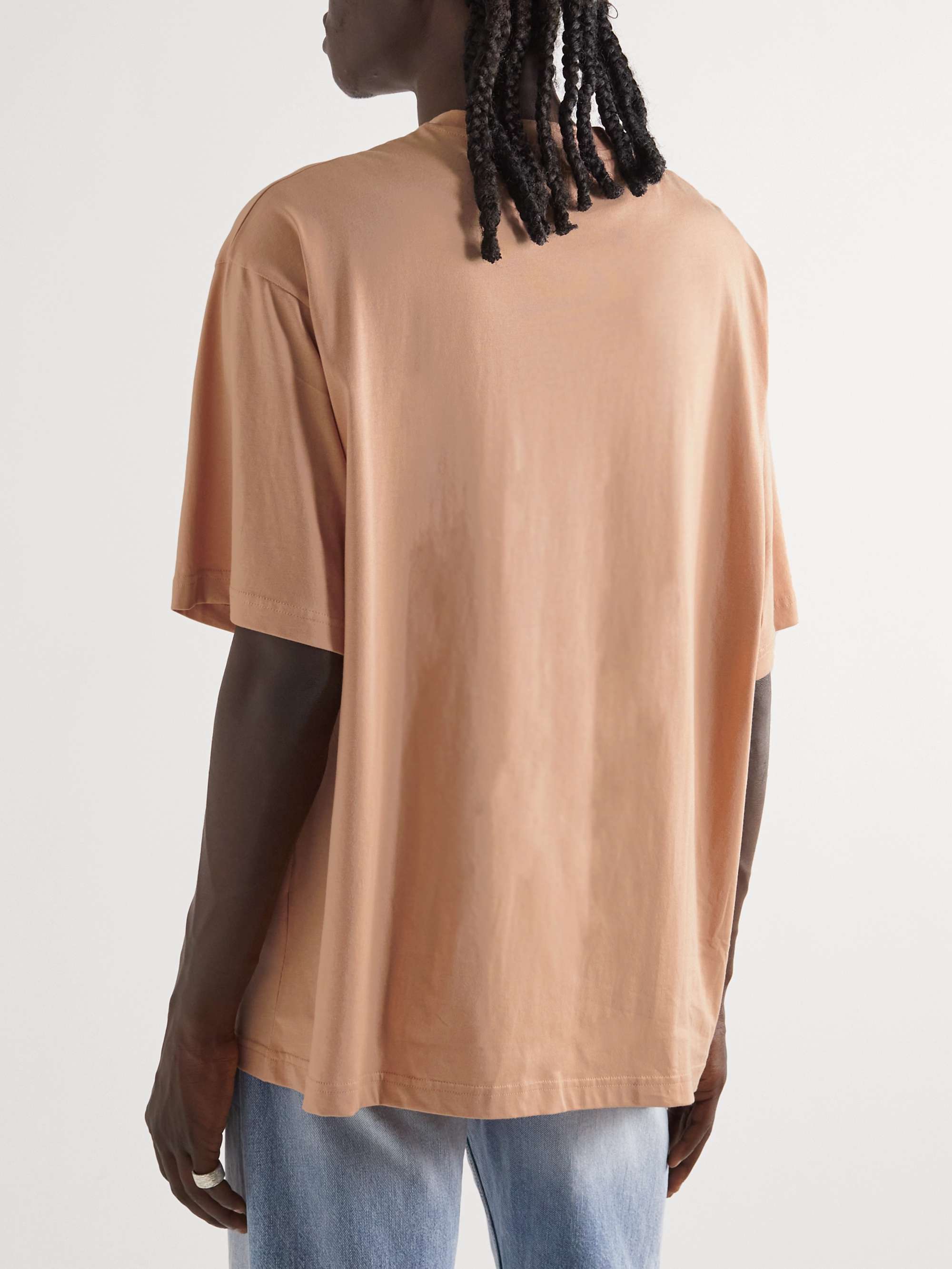 ACNE STUDIOS Edlund Logo-Print Cotton-Jersey T-Shirt