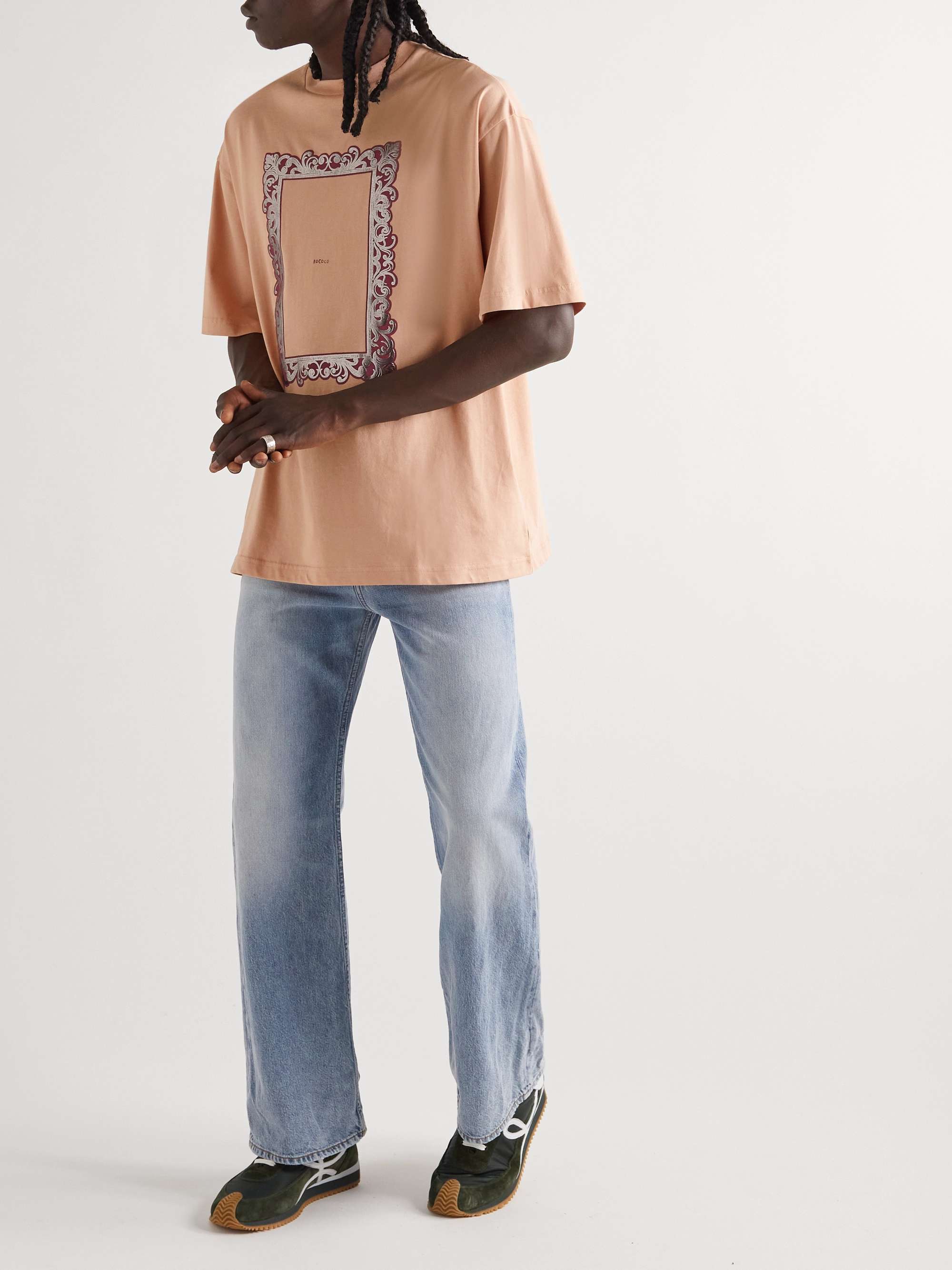 ACNE STUDIOS Edlund Logo-Print Cotton-Jersey T-Shirt