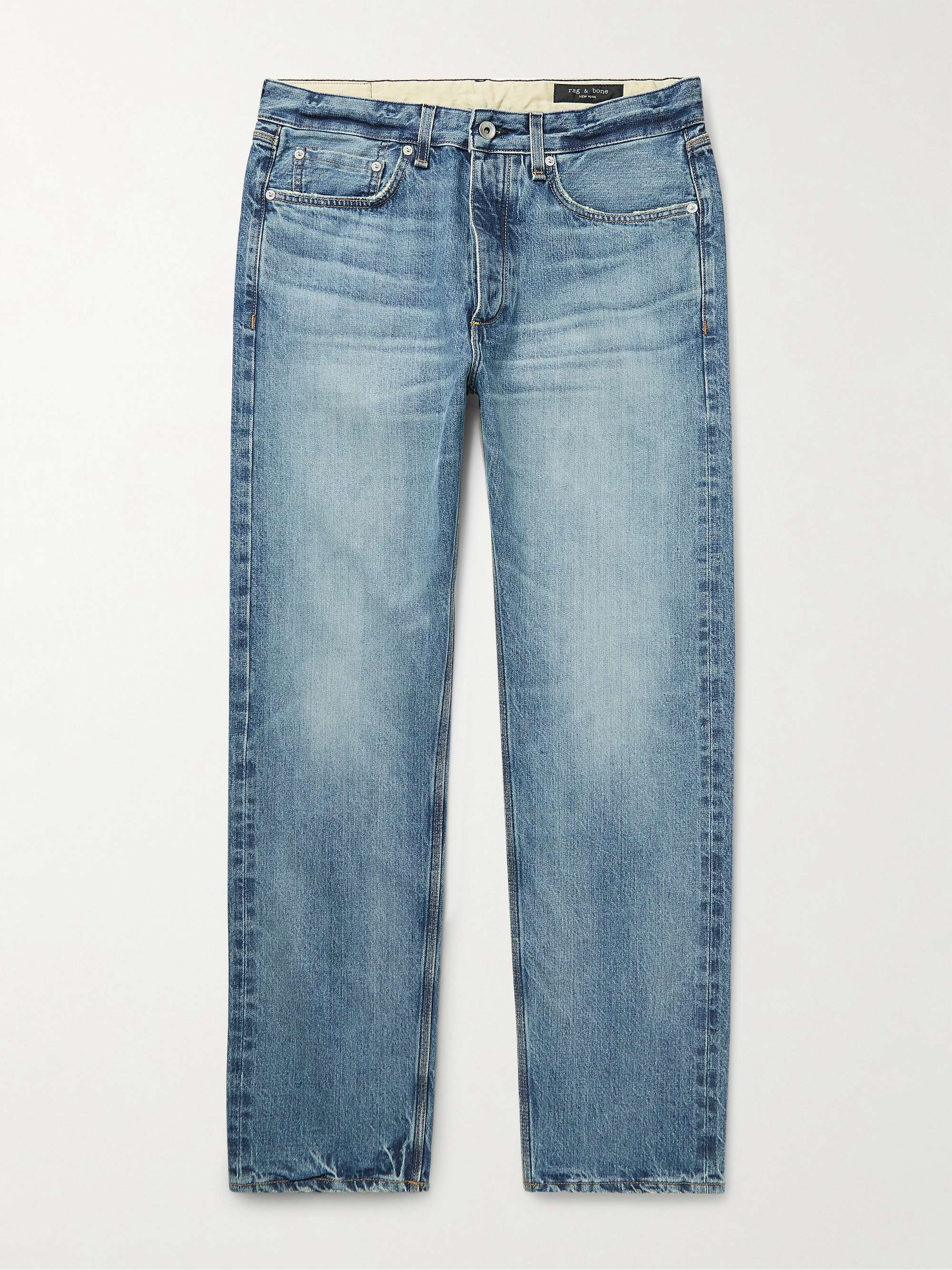 Fit 4 Straight Leg Denim Jeans