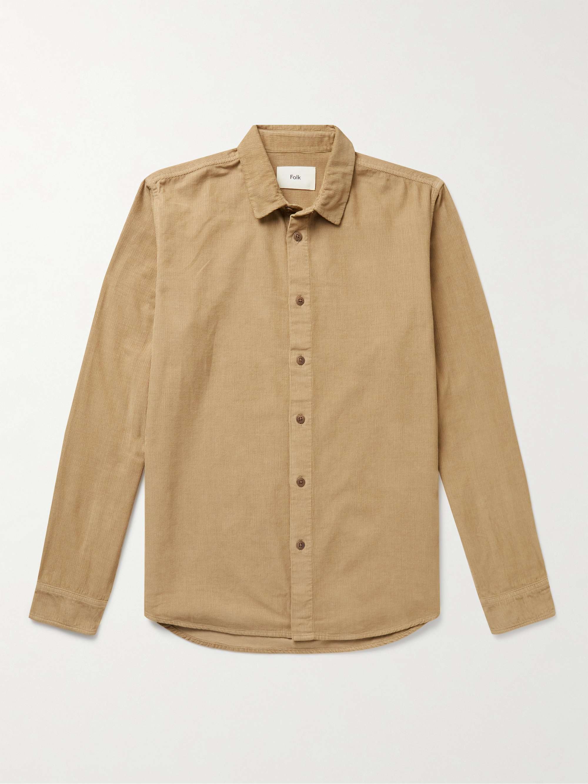 FOLK Cotton-Corduroy Shirt for Men | MR PORTER