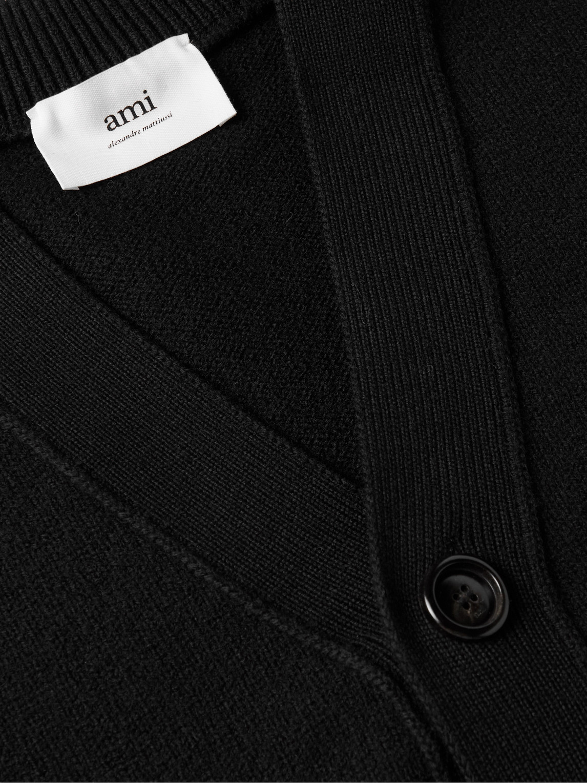 Ami Alexandre Mattiussi Ami Paris Sweaters In Black