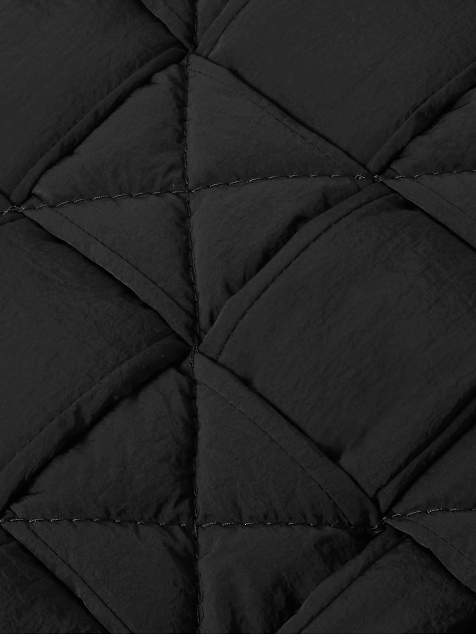 BOTTEGA VENETA Cassette Intrecciato Paper Nylon Messenger Bag