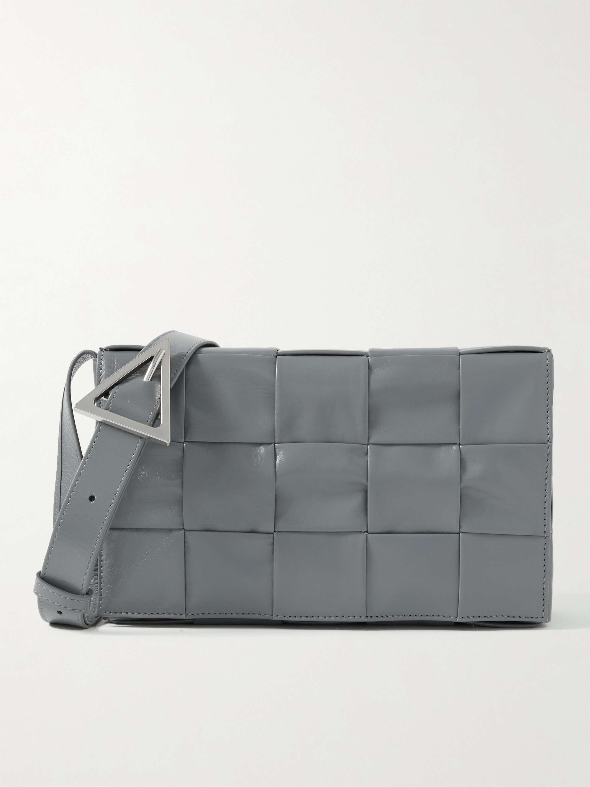 BOTTEGA VENETA Cassette intrecciato leather shoulder bag