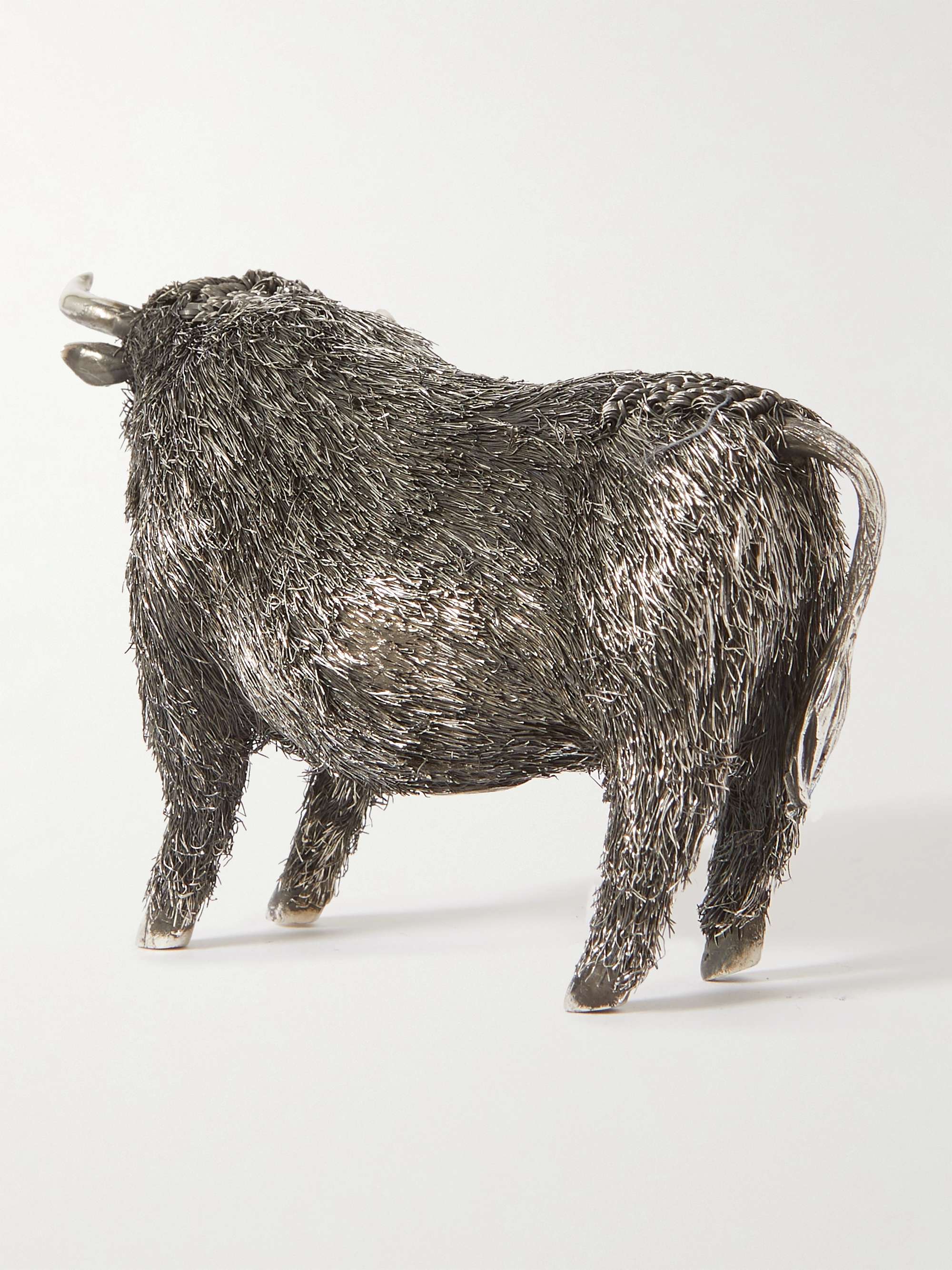 BUCCELLATI Bull Silver and Gold-Tone Ornament