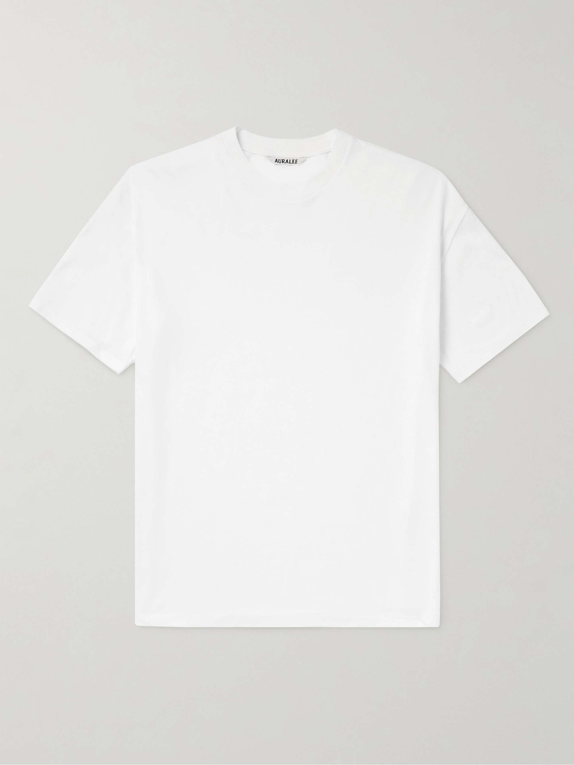 AURALEE Cotton-Jersey T-Shirt
