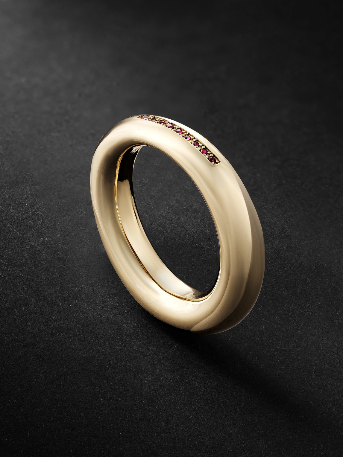 Lauren Rubinski Gold Ruby Ring
