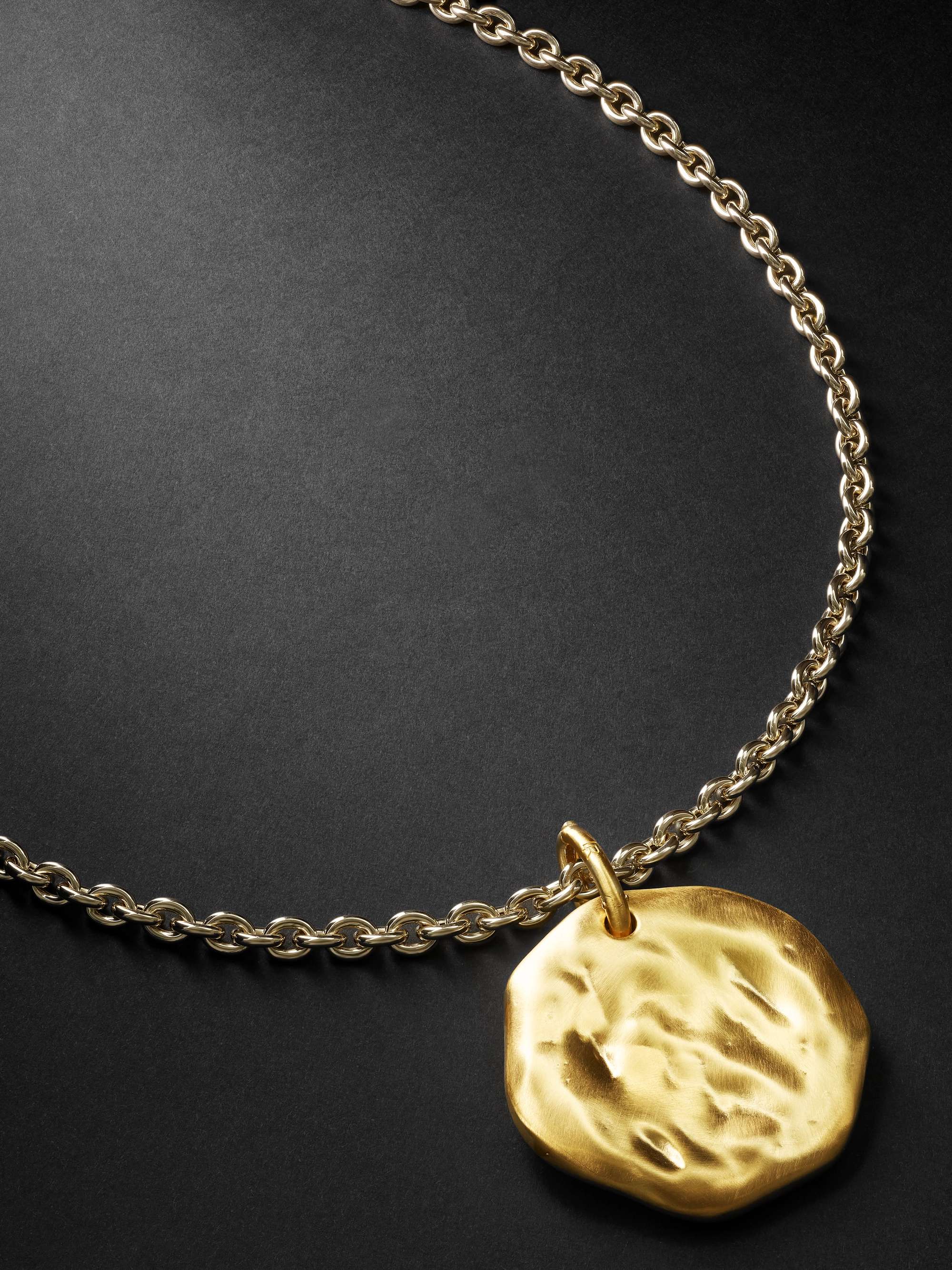 18k gold pendant mens discount