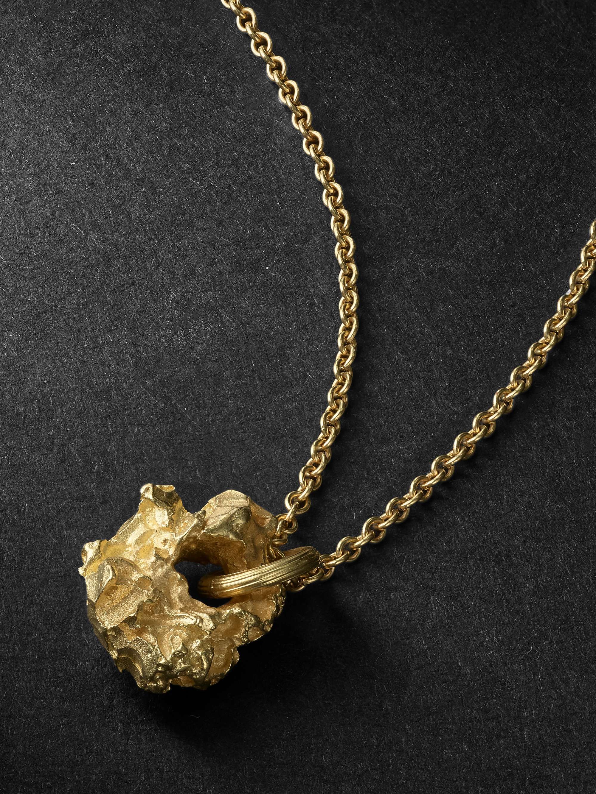 ELHANATI Rock Small Gold Necklace