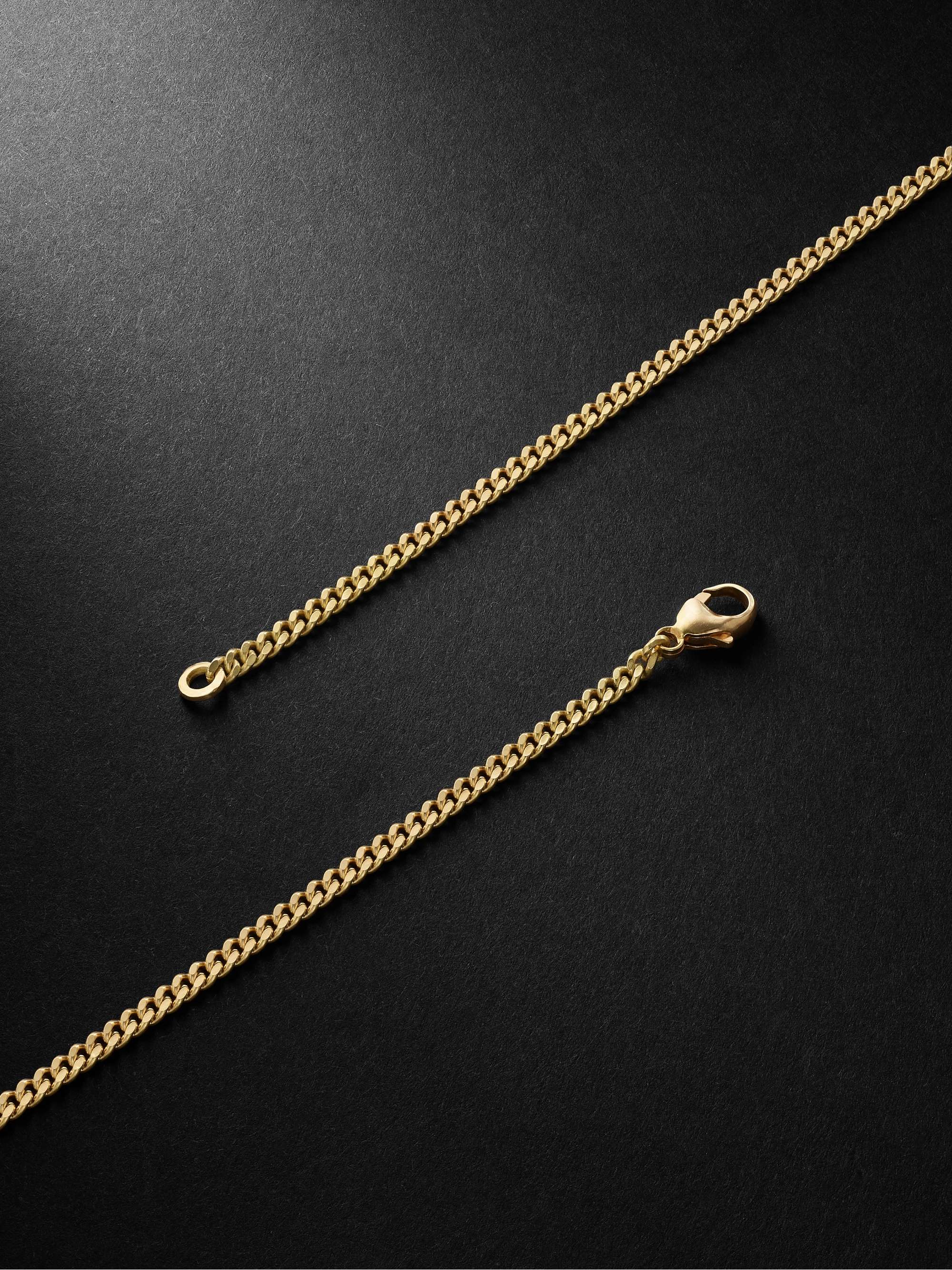 ELHANATI The Lunar Gold Hessonite Necklace