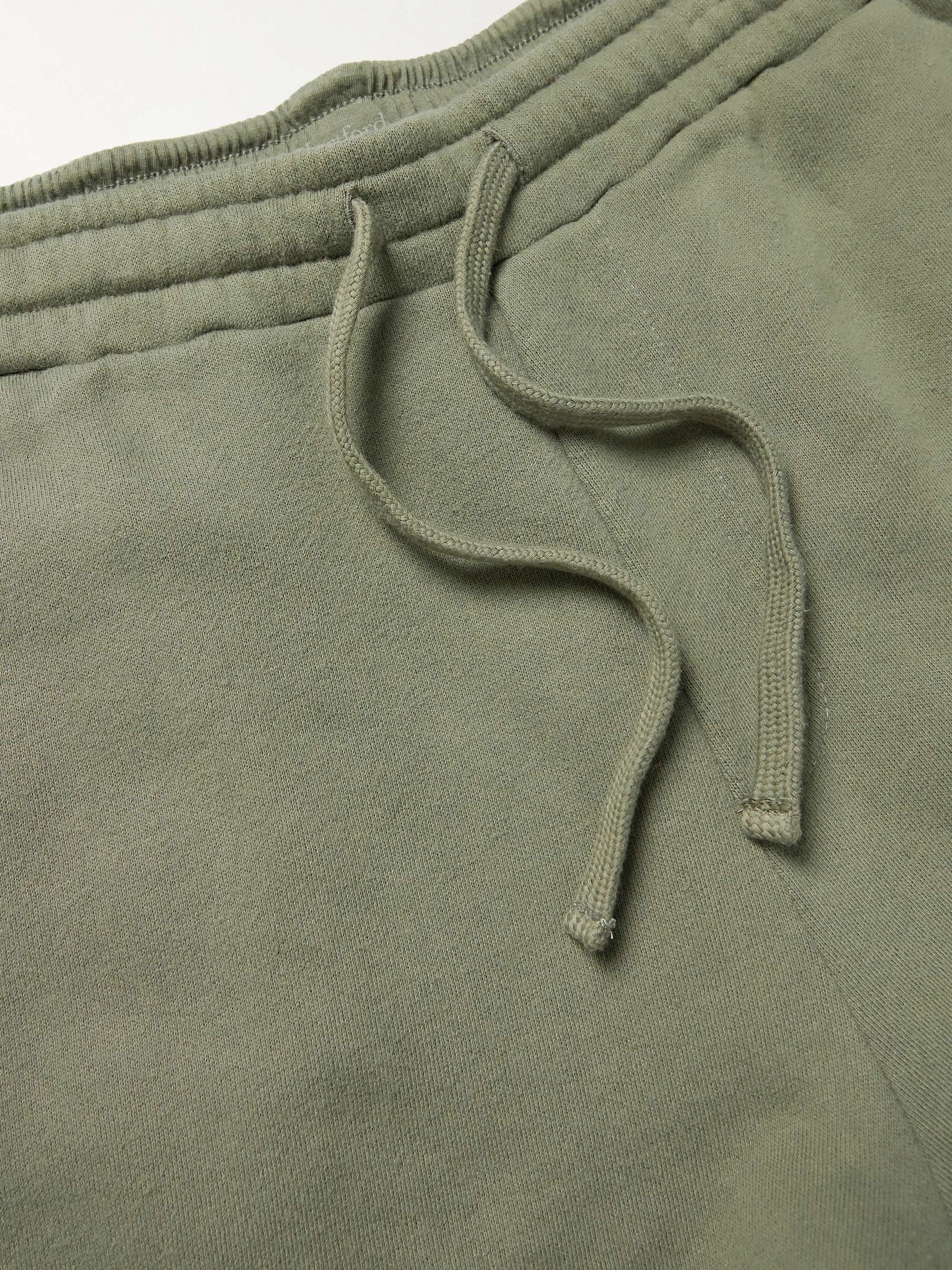 HARTFORD Joggy Tapered Brushed Cotton-Jersey Sweatpants