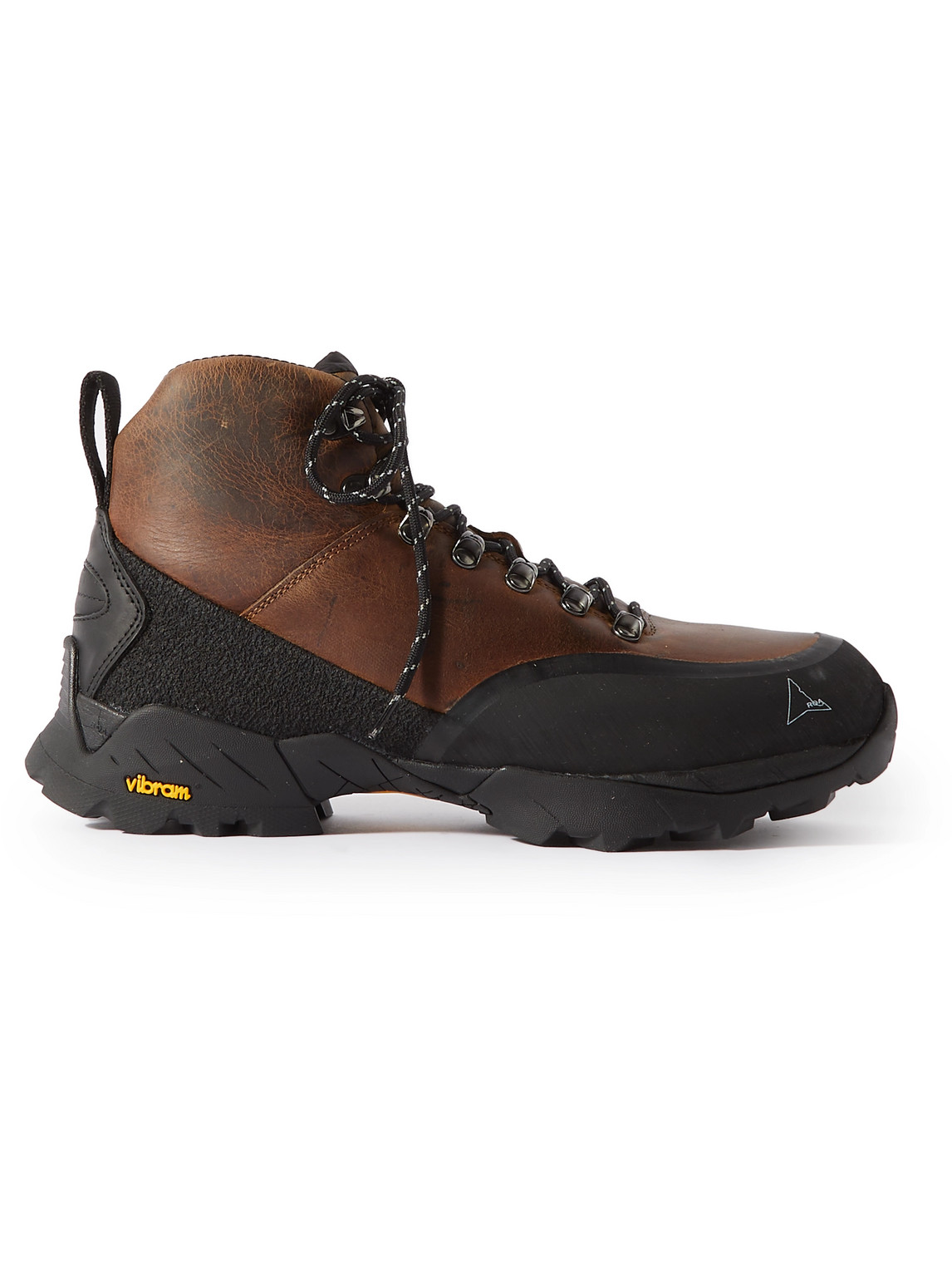 Roa Andreas Leather Hiking Boots In Brown