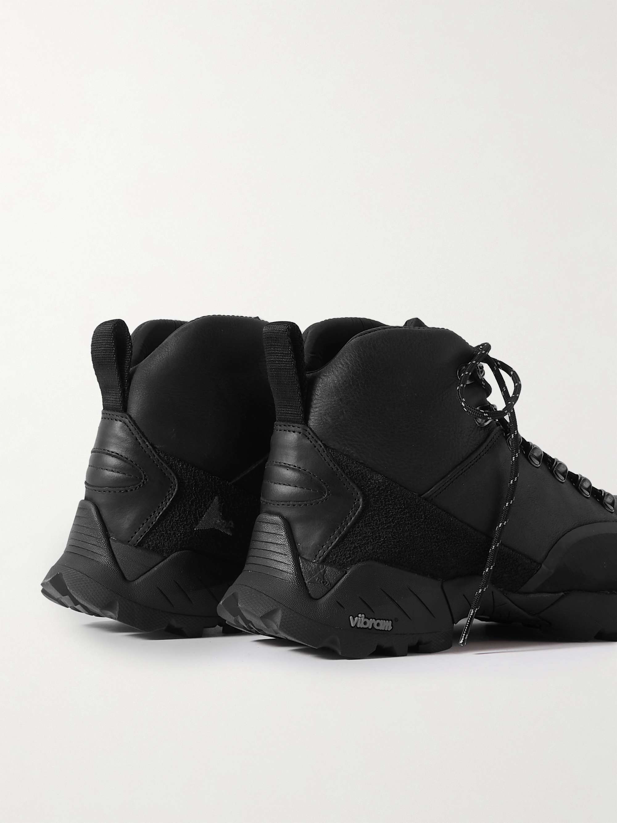 ROA Andreas Leather Hiking Boots for Men MR PORTER