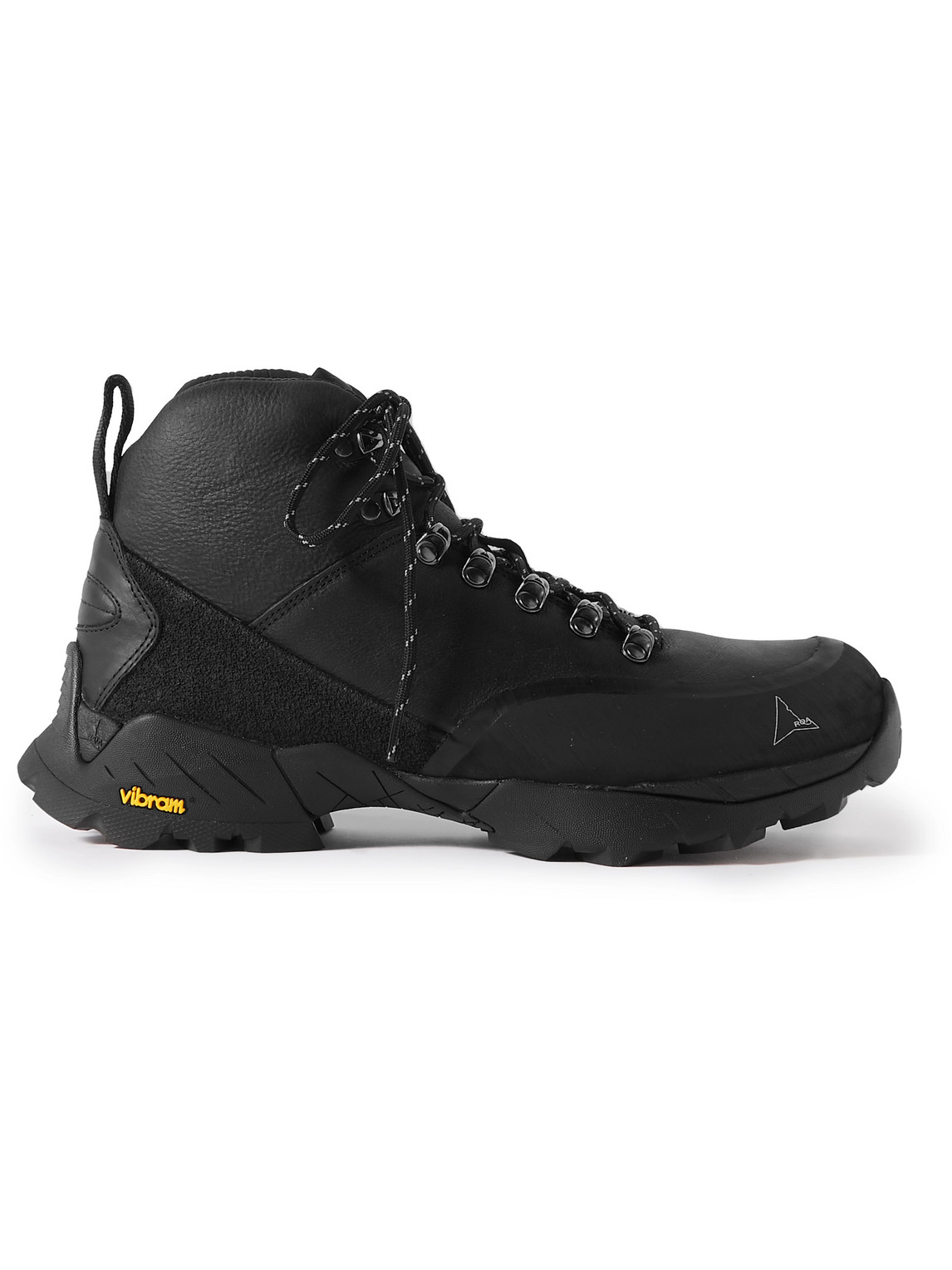 Shop Roa Andreas Leather Hiking Boots In Black