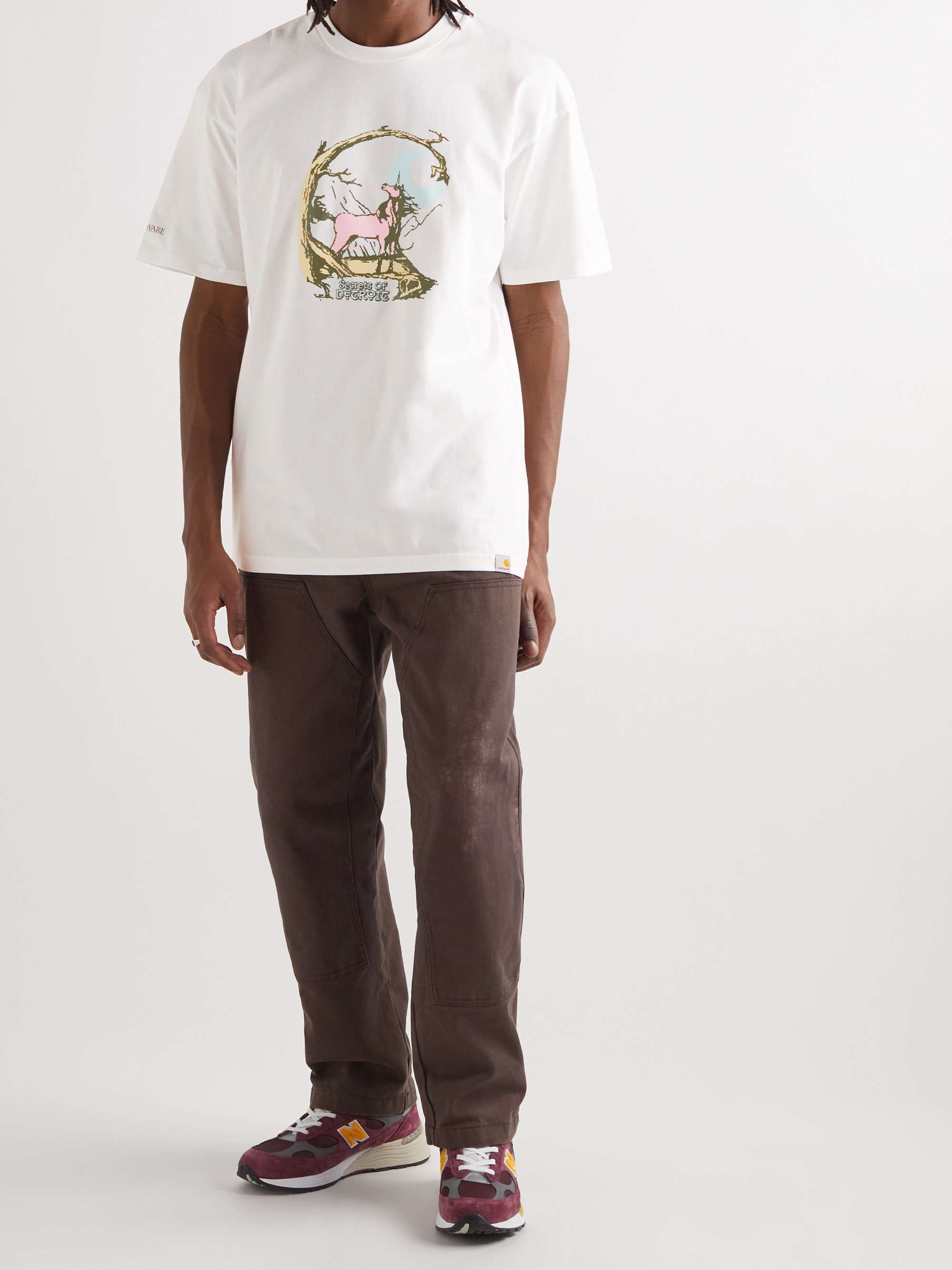 CARHARTT WIP Printed Cotton-Jersey T-Shirt