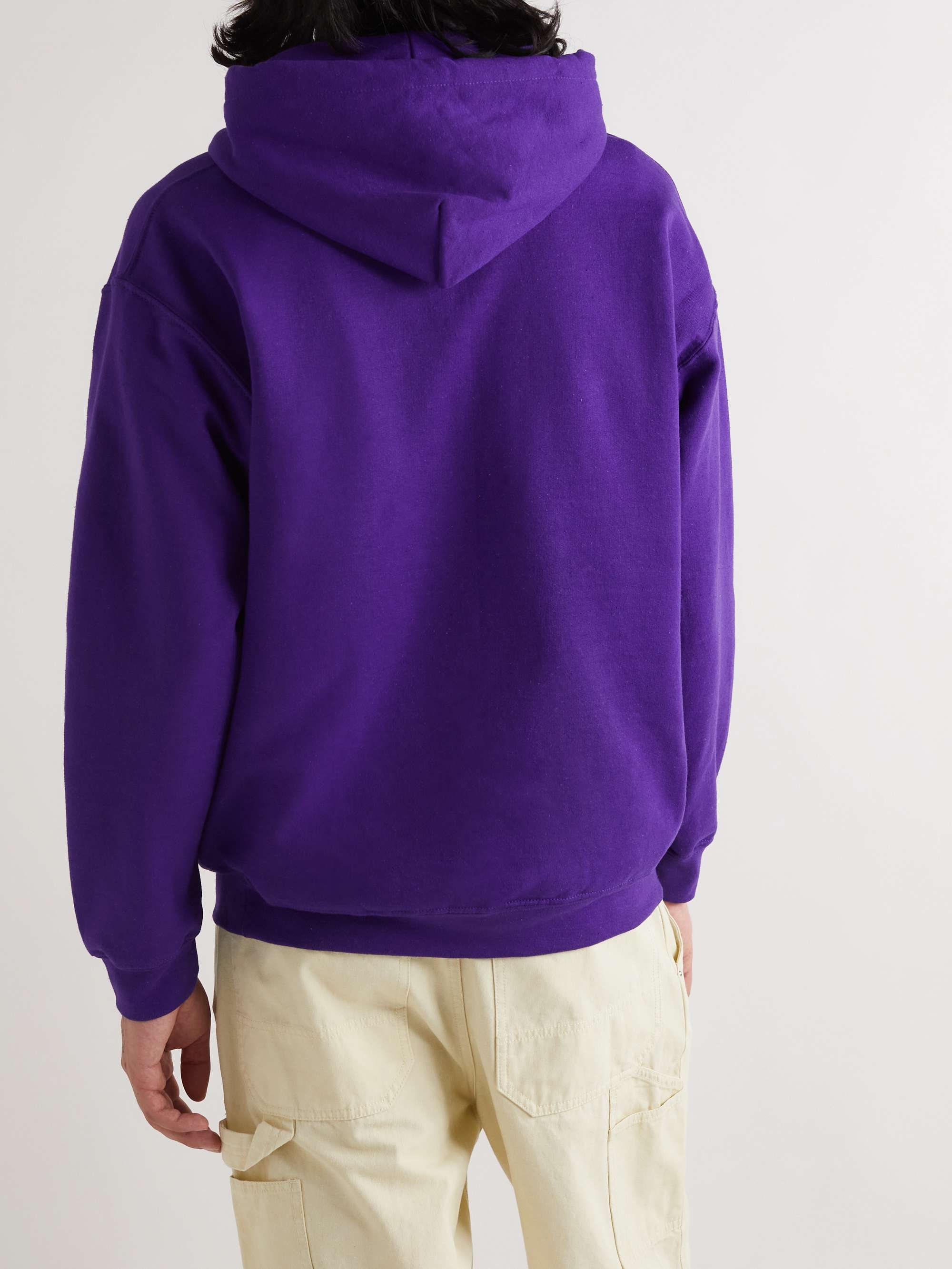 PARADISE Logo-Print Cotton-Blend Jersey Hoodie