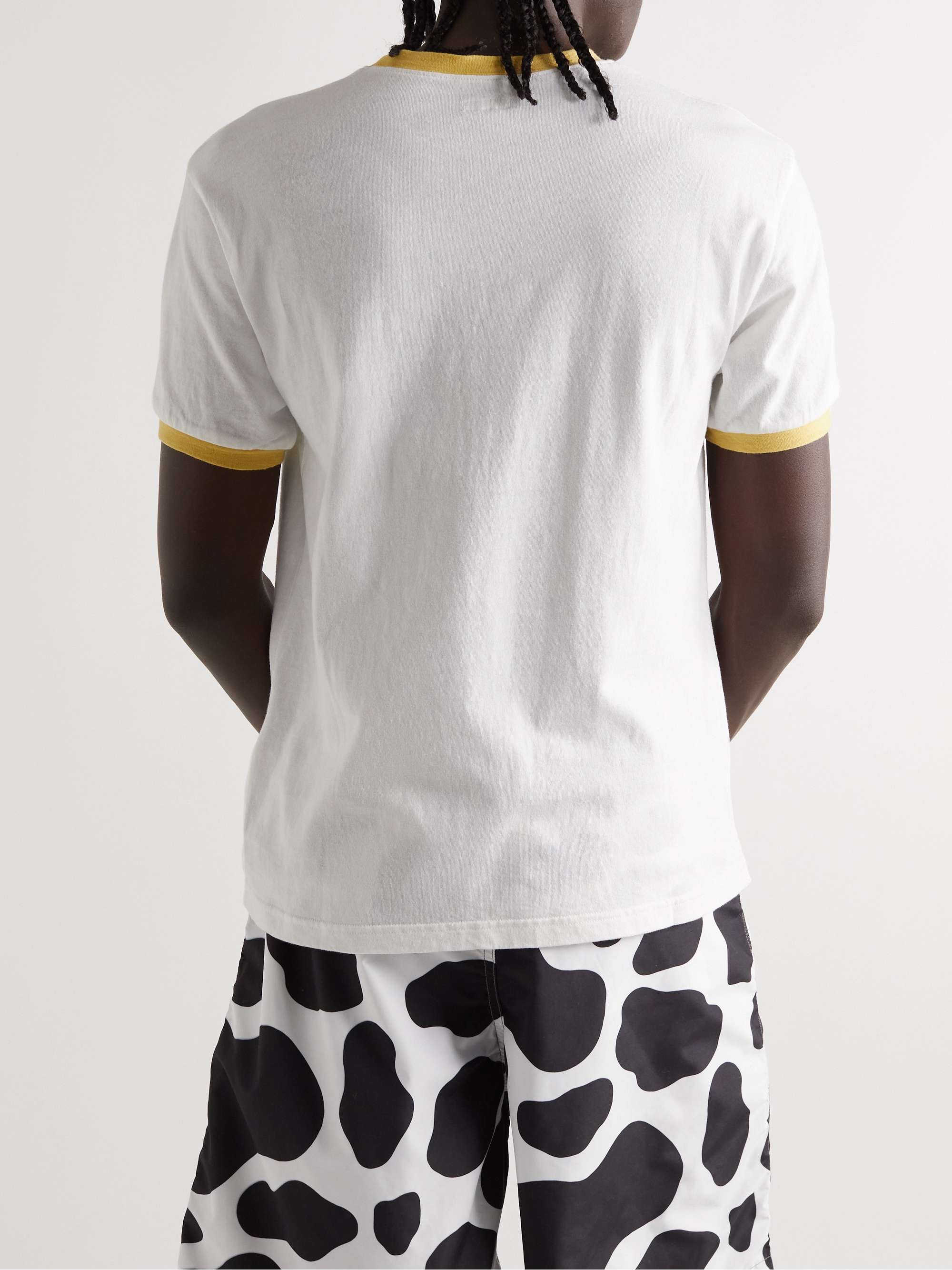 KAPITAL Printed Cotton-Jersey T-Shirt