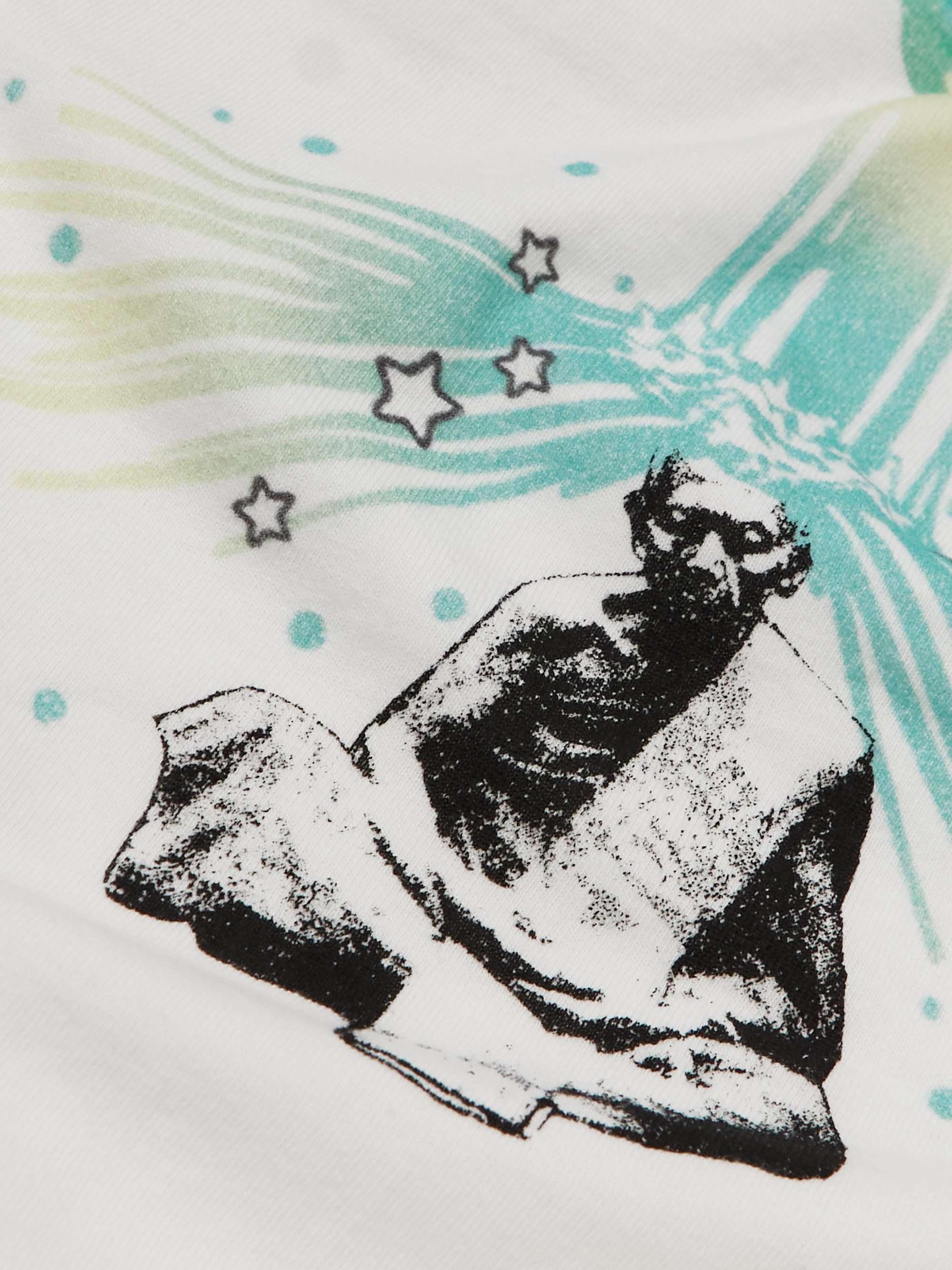 KAPITAL Printed Cotton-Jersey T-Shirt