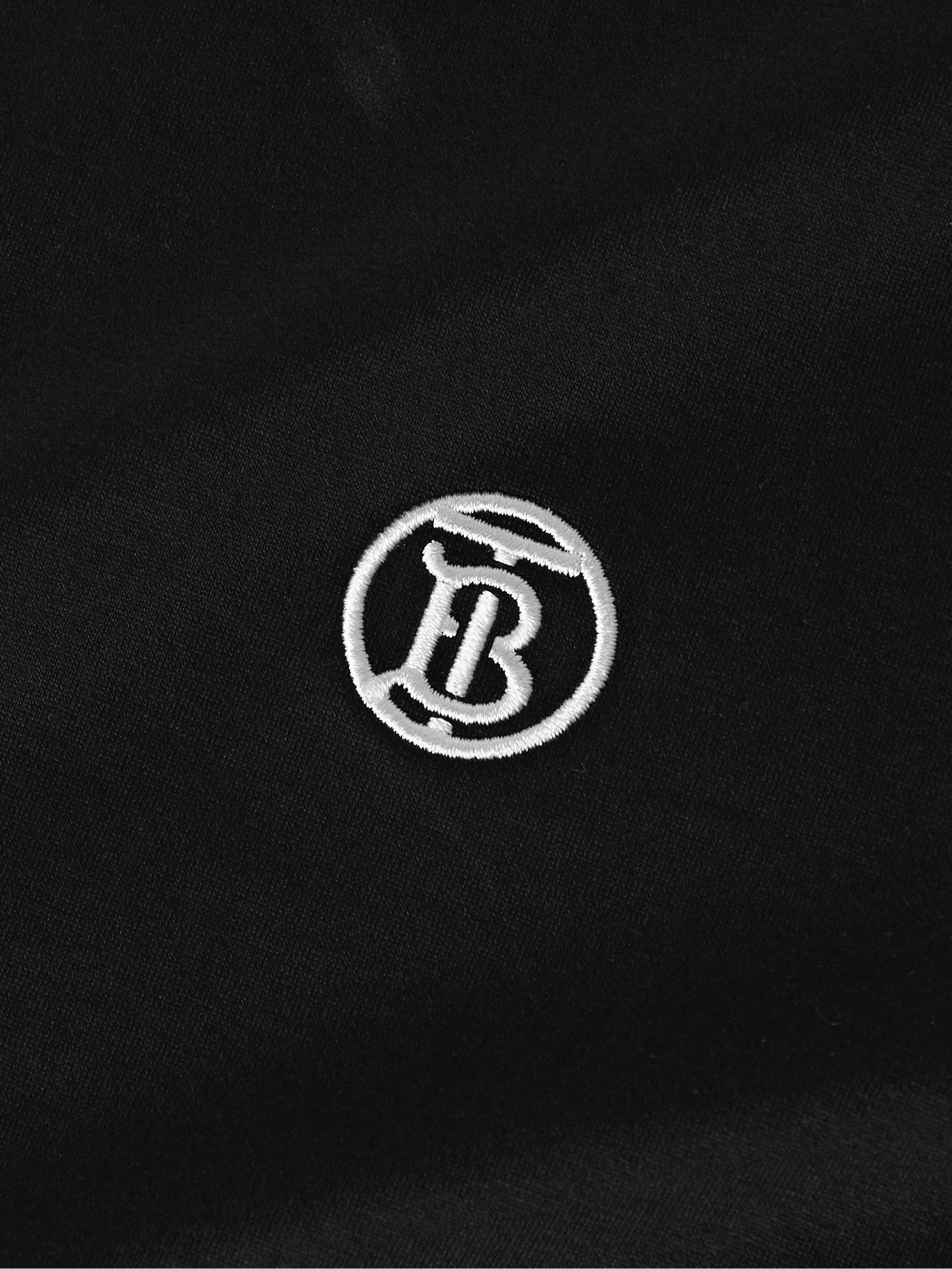 BURBERRY Logo-Embroidered Cotton-Jersey T-Shirt