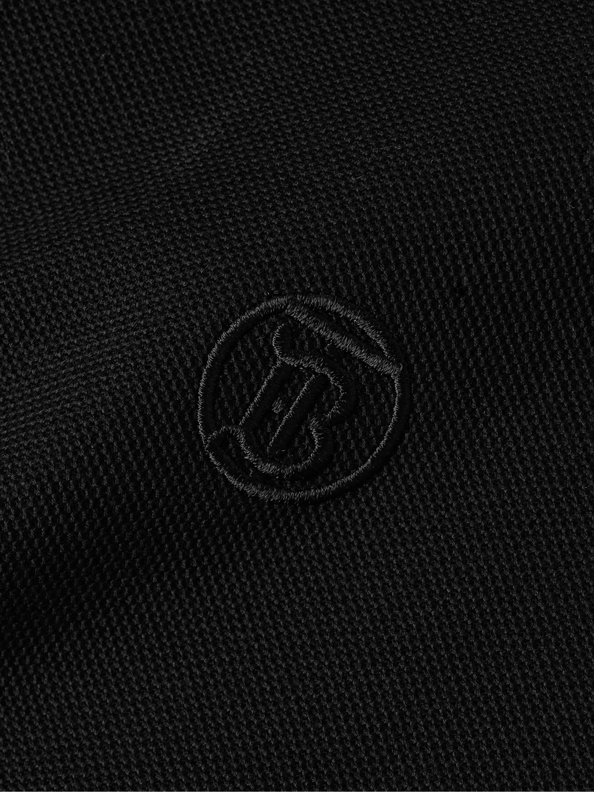 BURBERRY Polohemd aus Baumwoll-Piqué mit Logostickerei