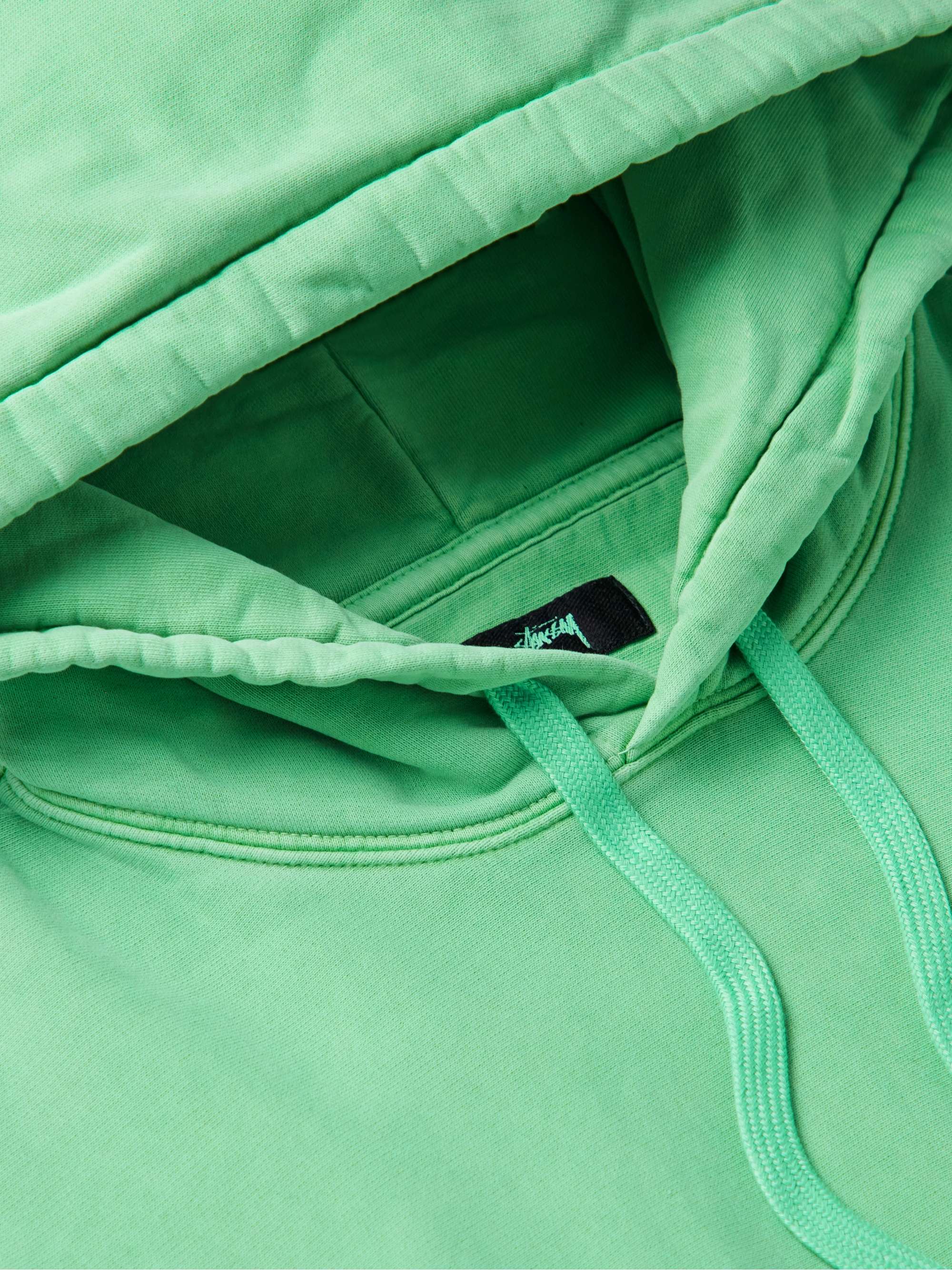 STÜSSY Cotton-Jersey Hoodie