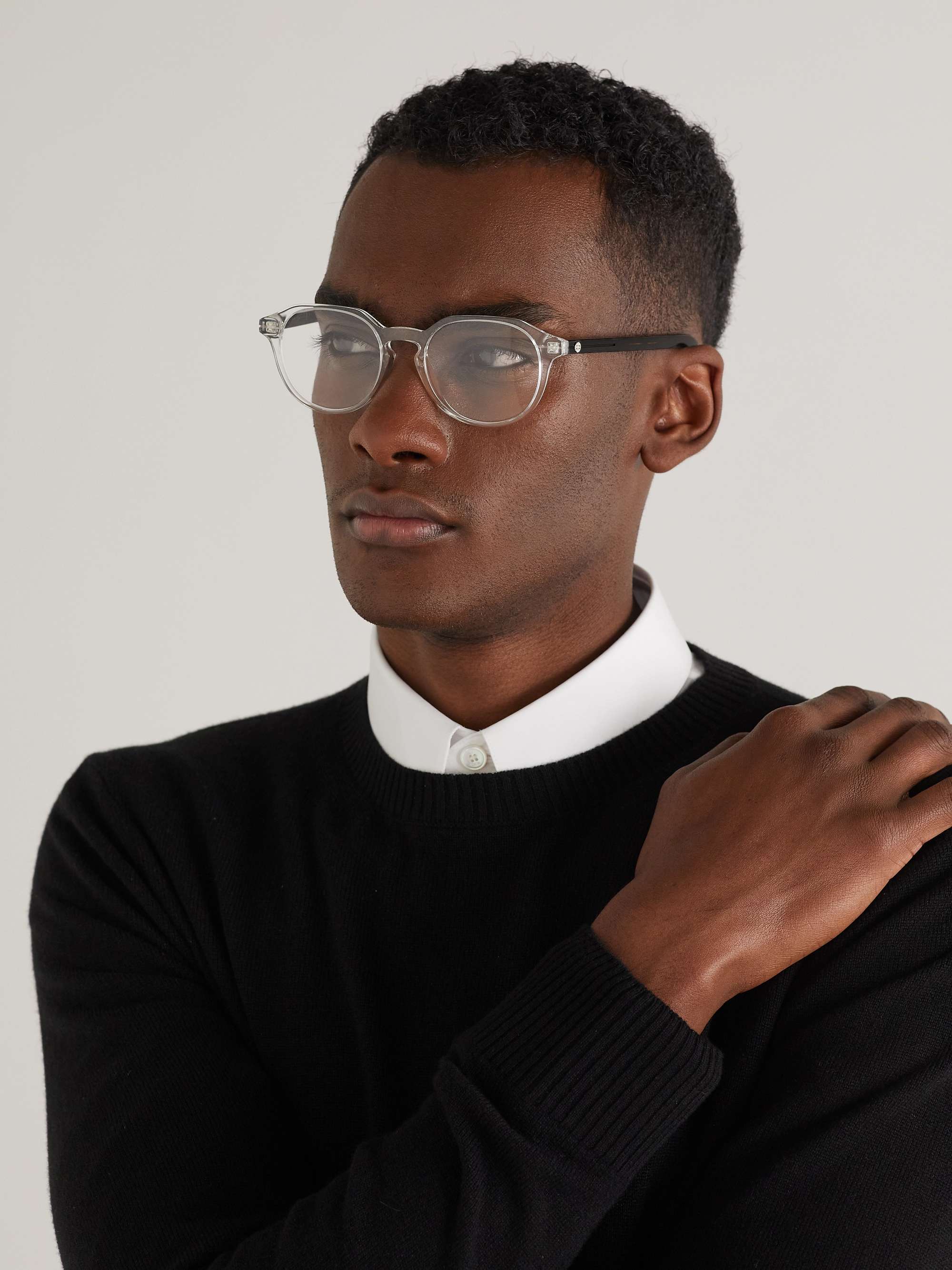 DIOR EYEWEAR DiorEssentialO R21 Round-Frame Acetate Optical Glasses