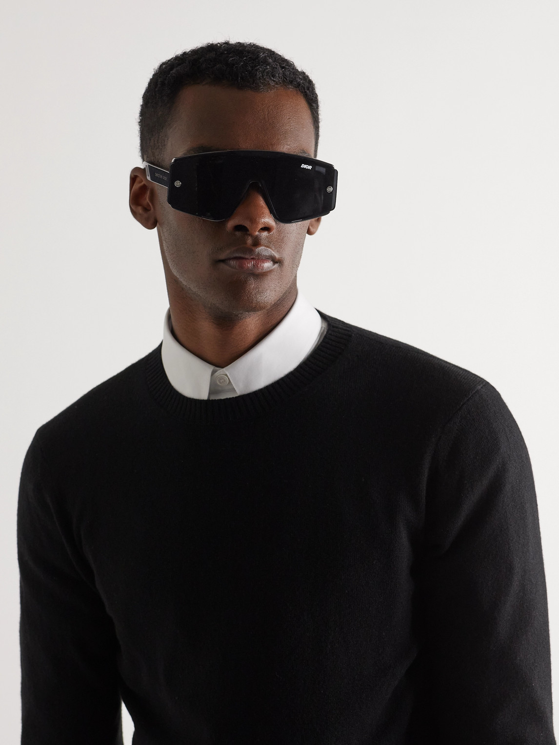 Dior Xtrem Convertible D-frame Acetate Sunglasses In Black