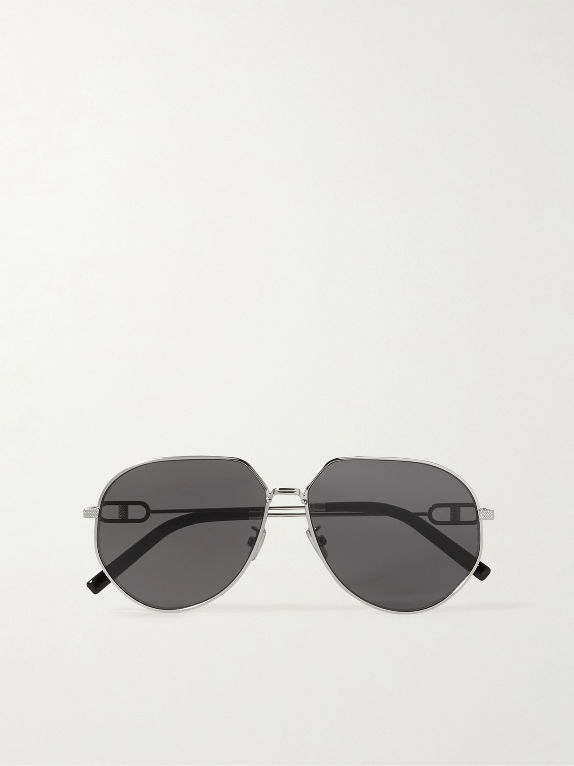 DIOR Eyewear CD Link A1U Round-Frame Silver-Tone Sunglasses - Men